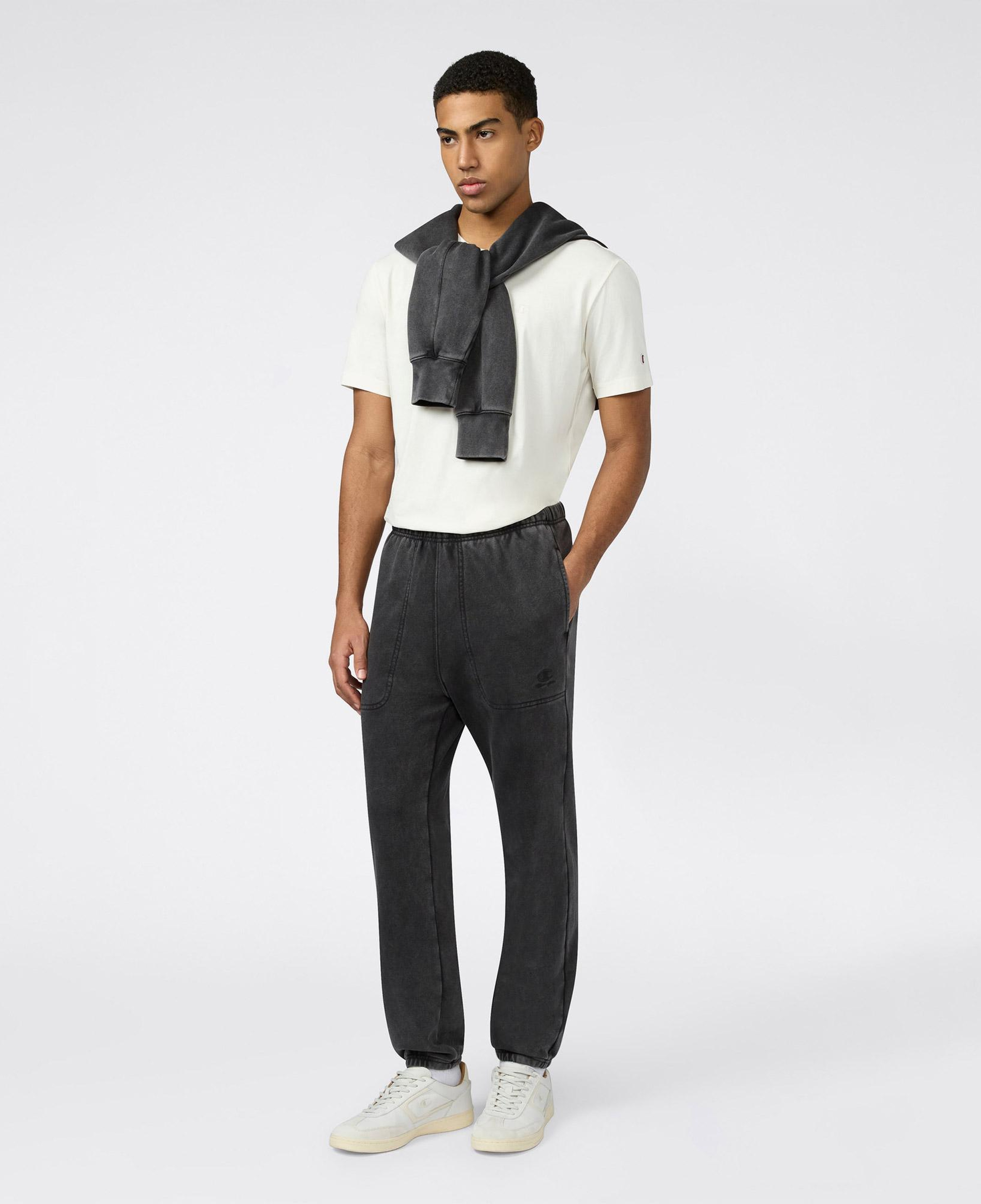 Champion Elastic Cuff Erkek Gri Eşofman Altı
