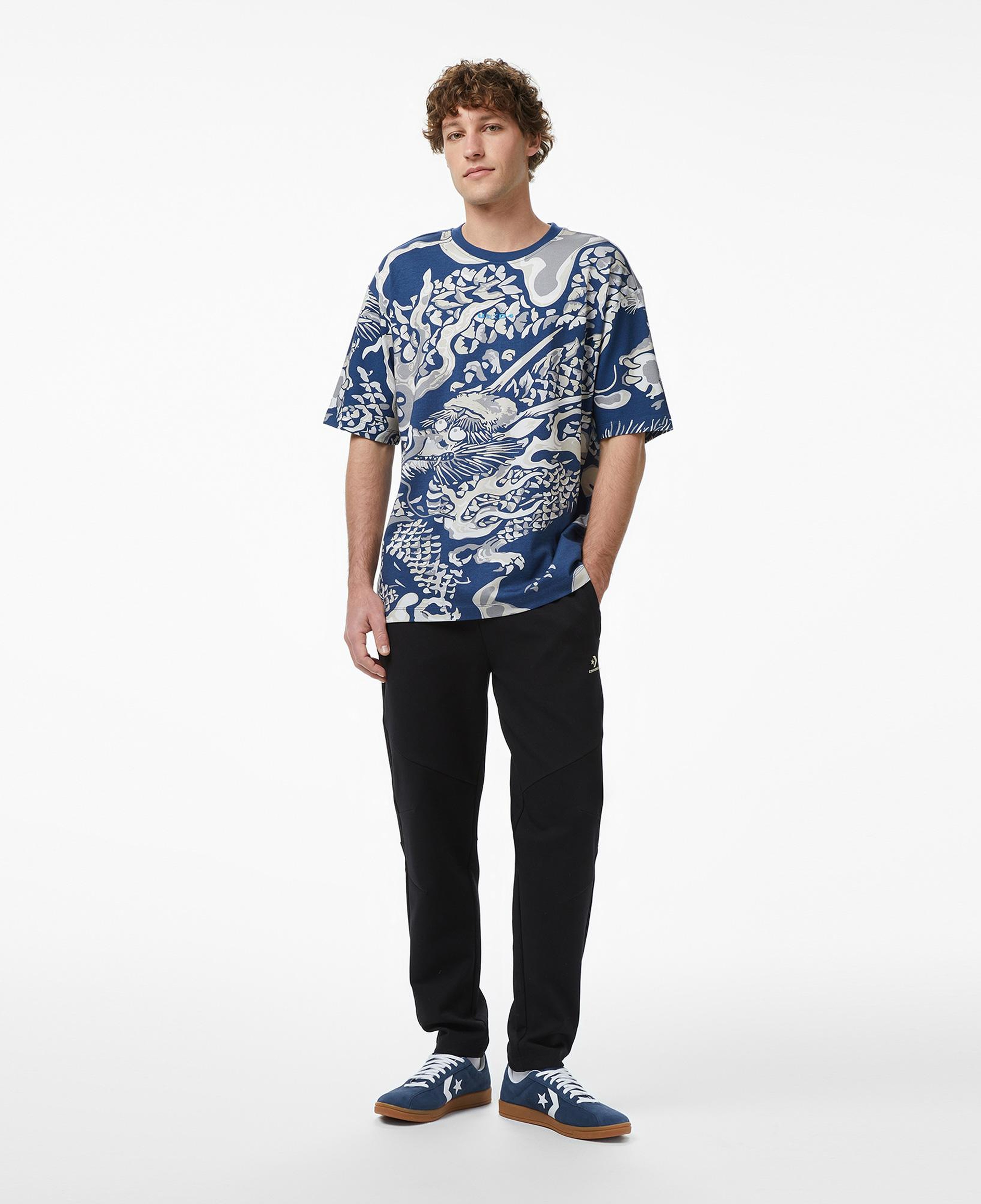 UNITED4 Regular Fit Erkek Lacivert T-Shirt