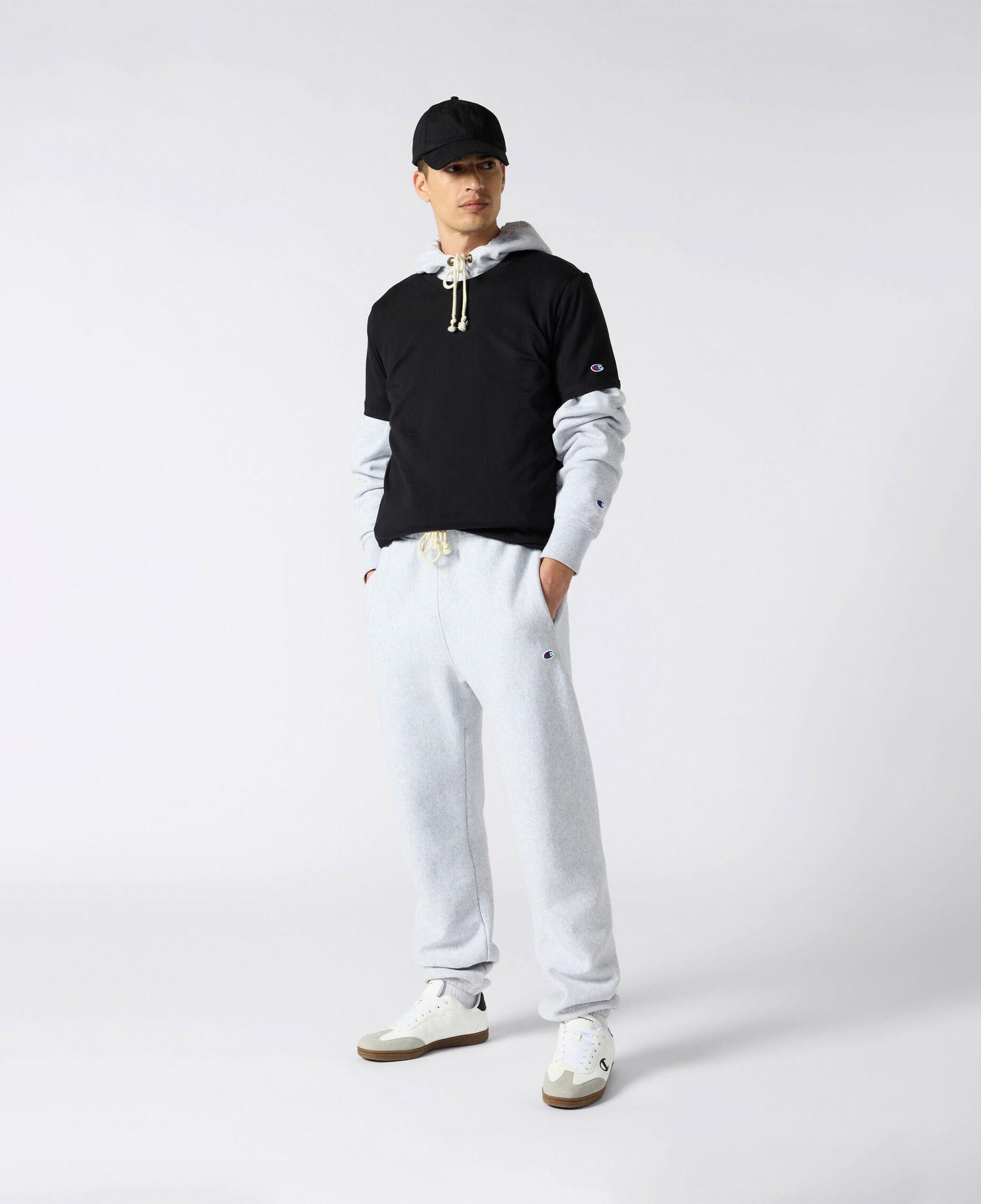 Champion Relaxed Fit Erkek Siyah T-Shirt