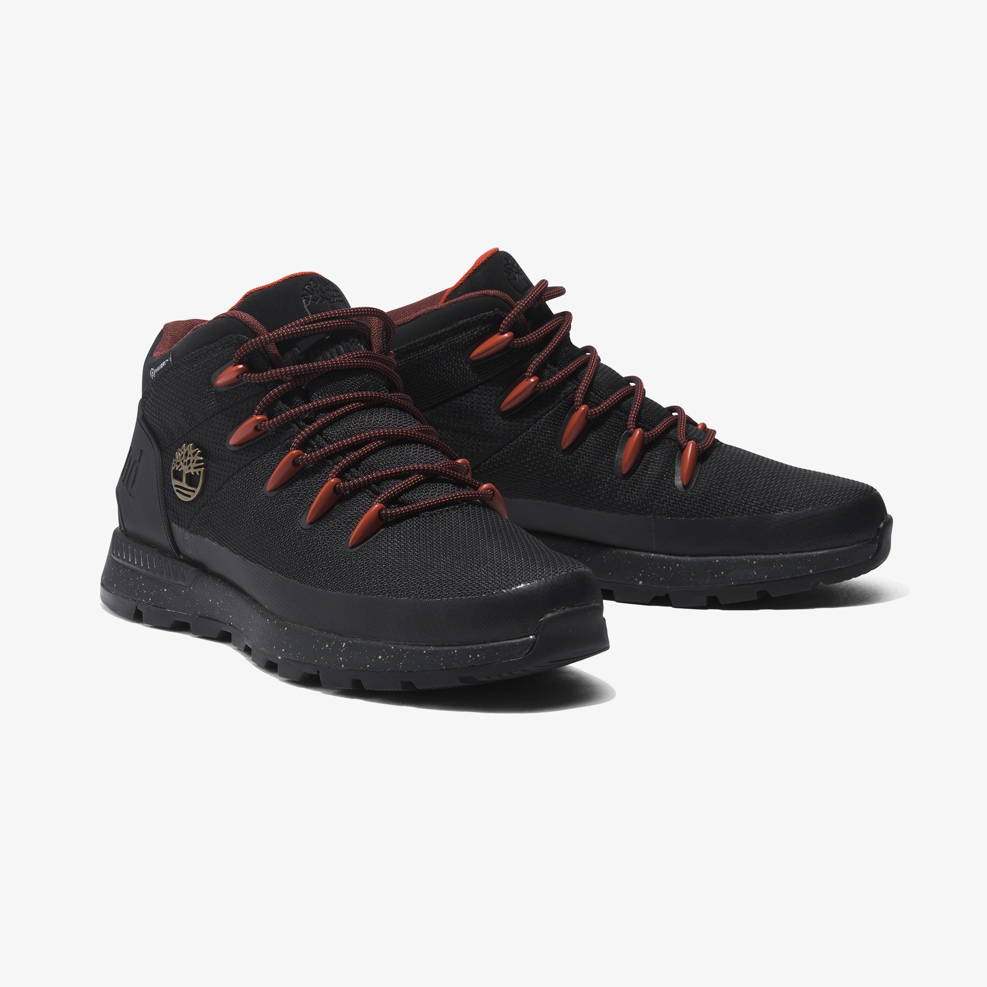 Timberland Mid Lace Up Waterproof Erkek Siyah Bot