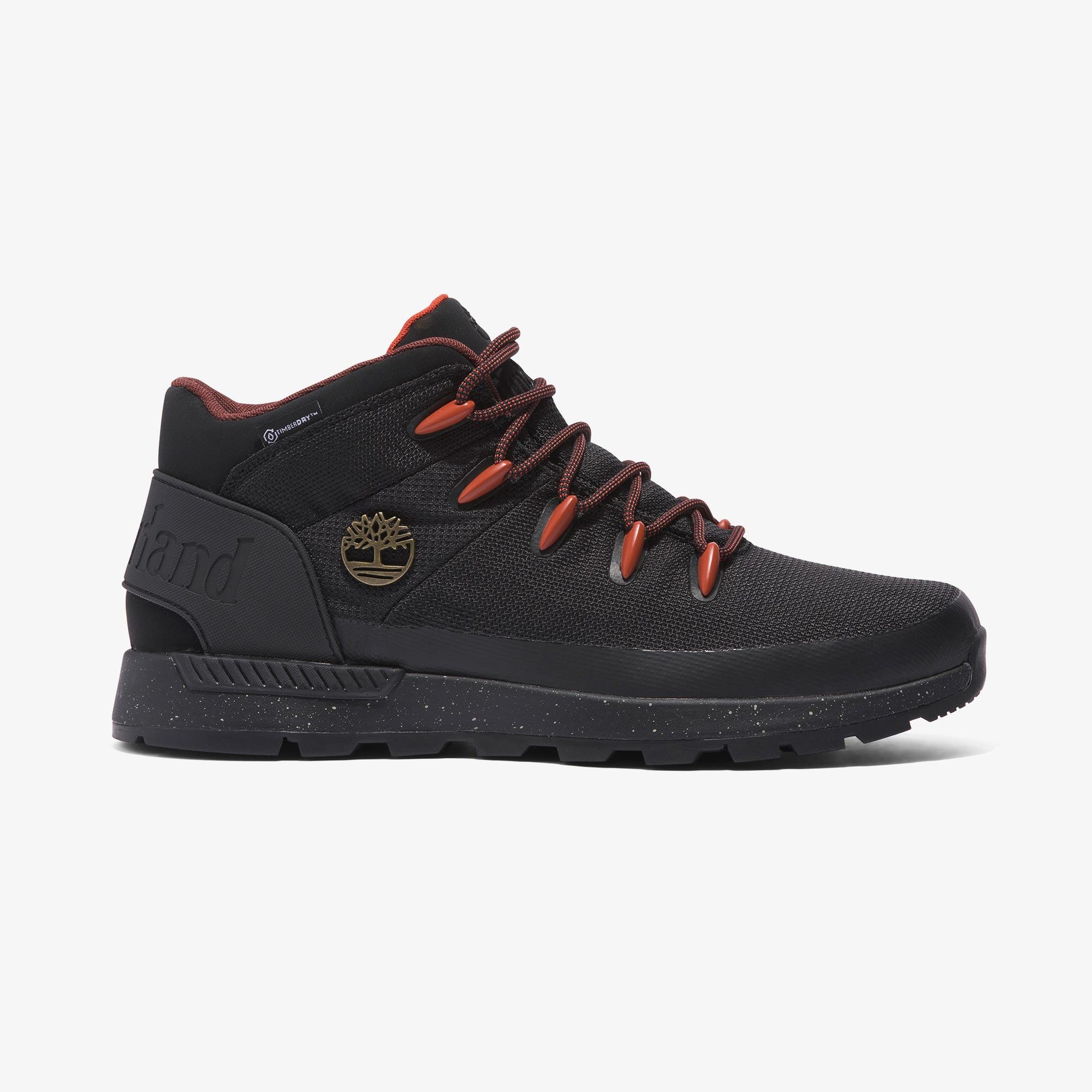 Timberland Mid Lace Up Waterproof Erkek Siyah Bot