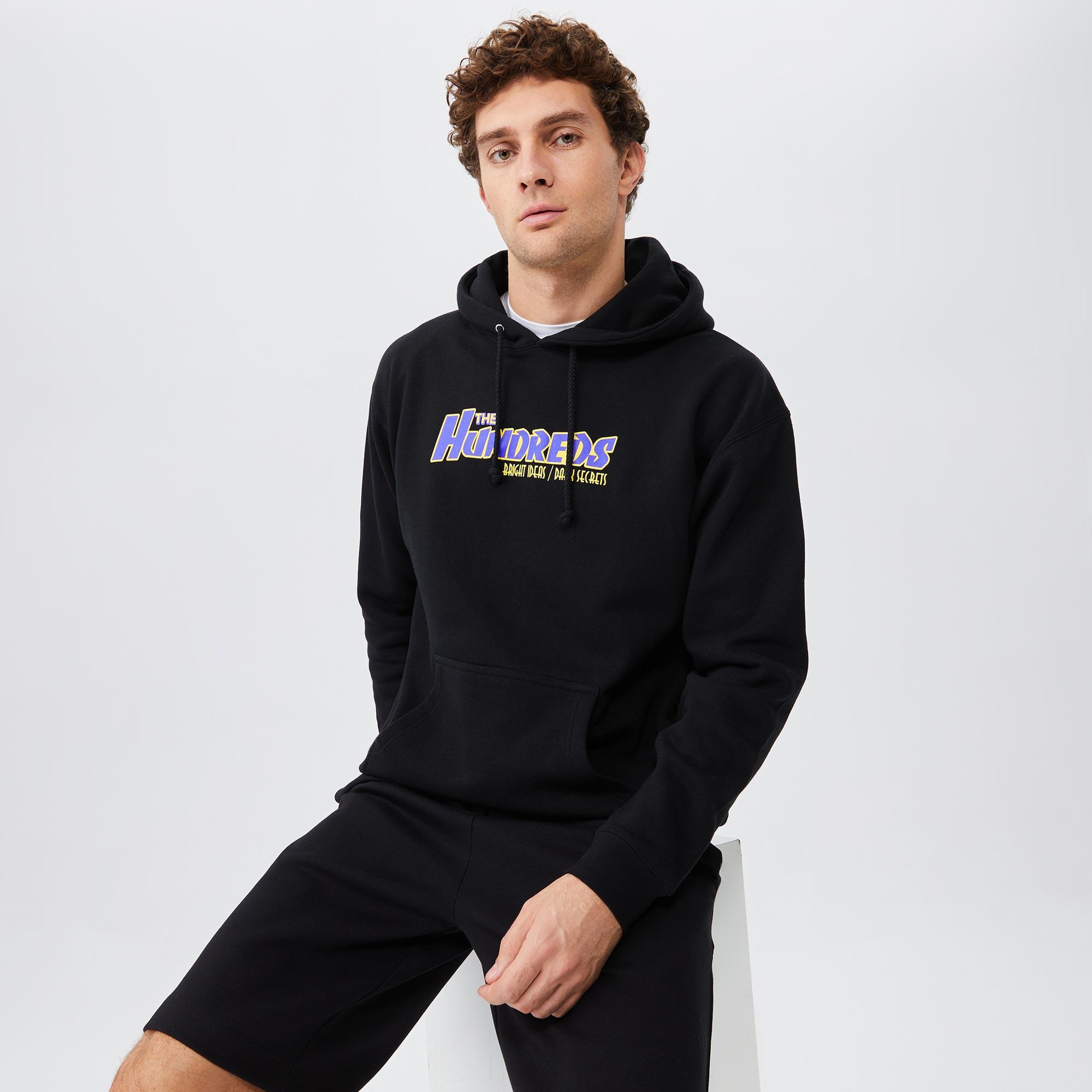 The Hundreds Midnight Erkek Siyah Hoodie