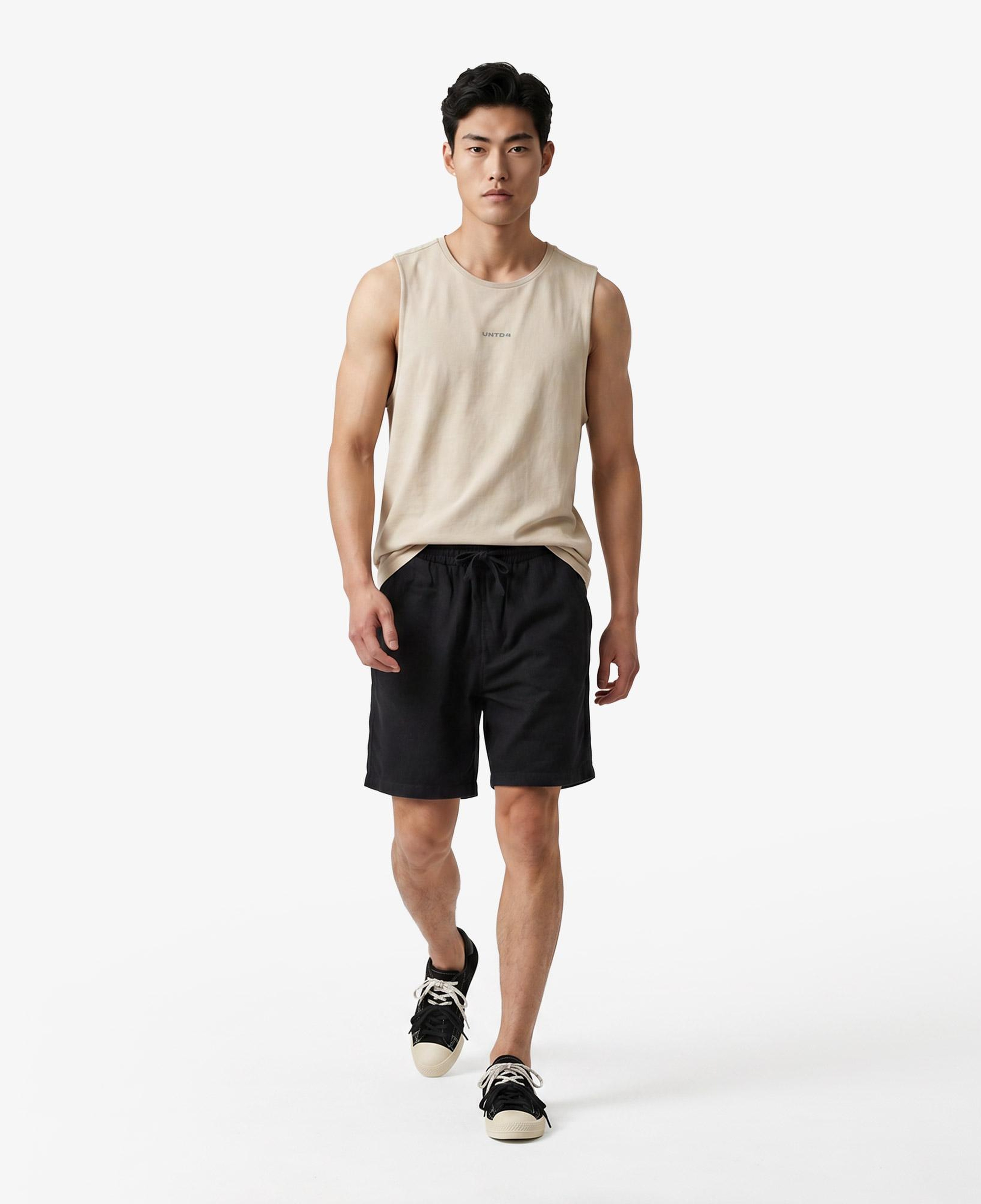 UNITED4 Regular Fit Erkek Krem T-Shirt