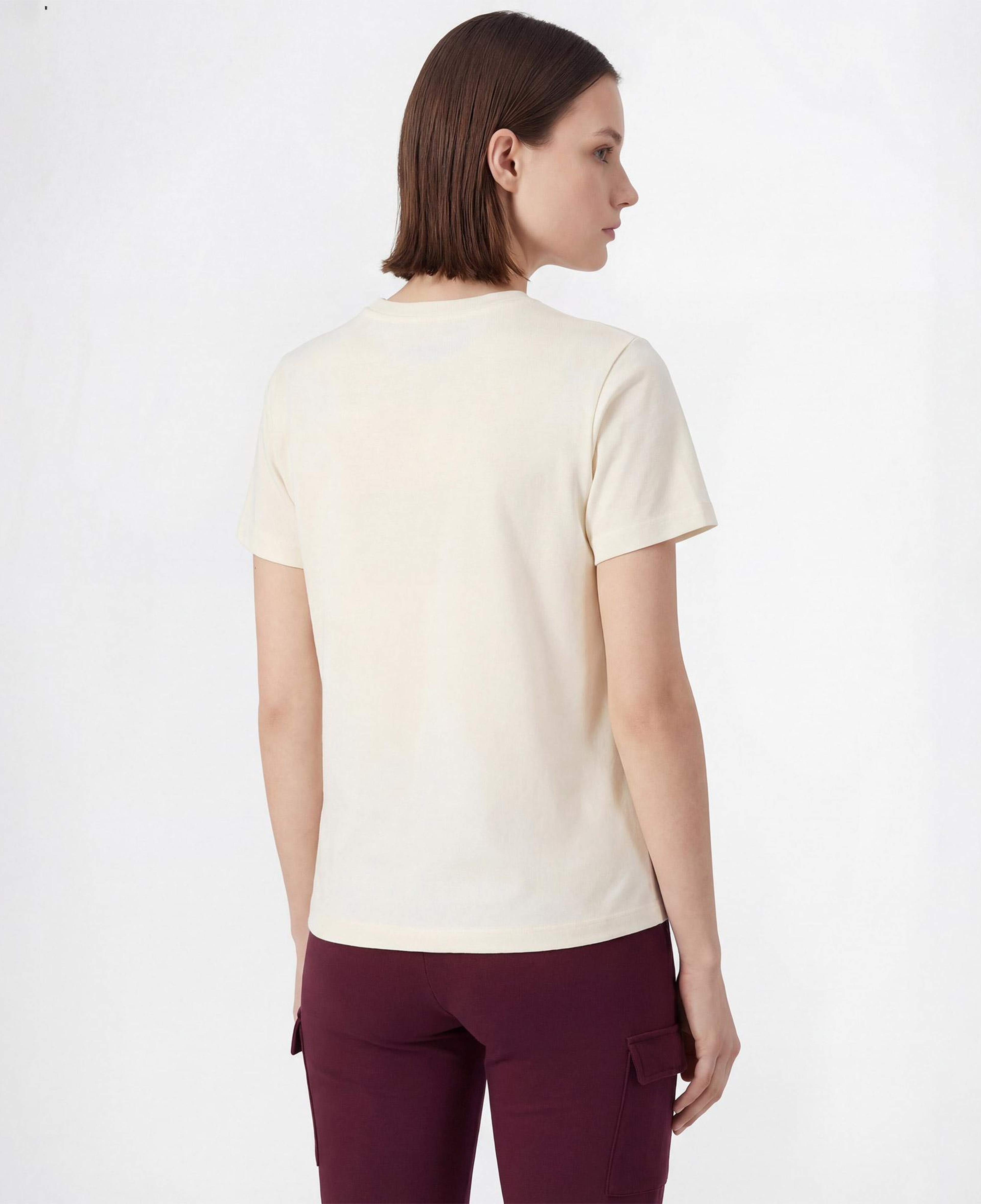 Champion SS Regular Fit Kadın Krem T-Shirt