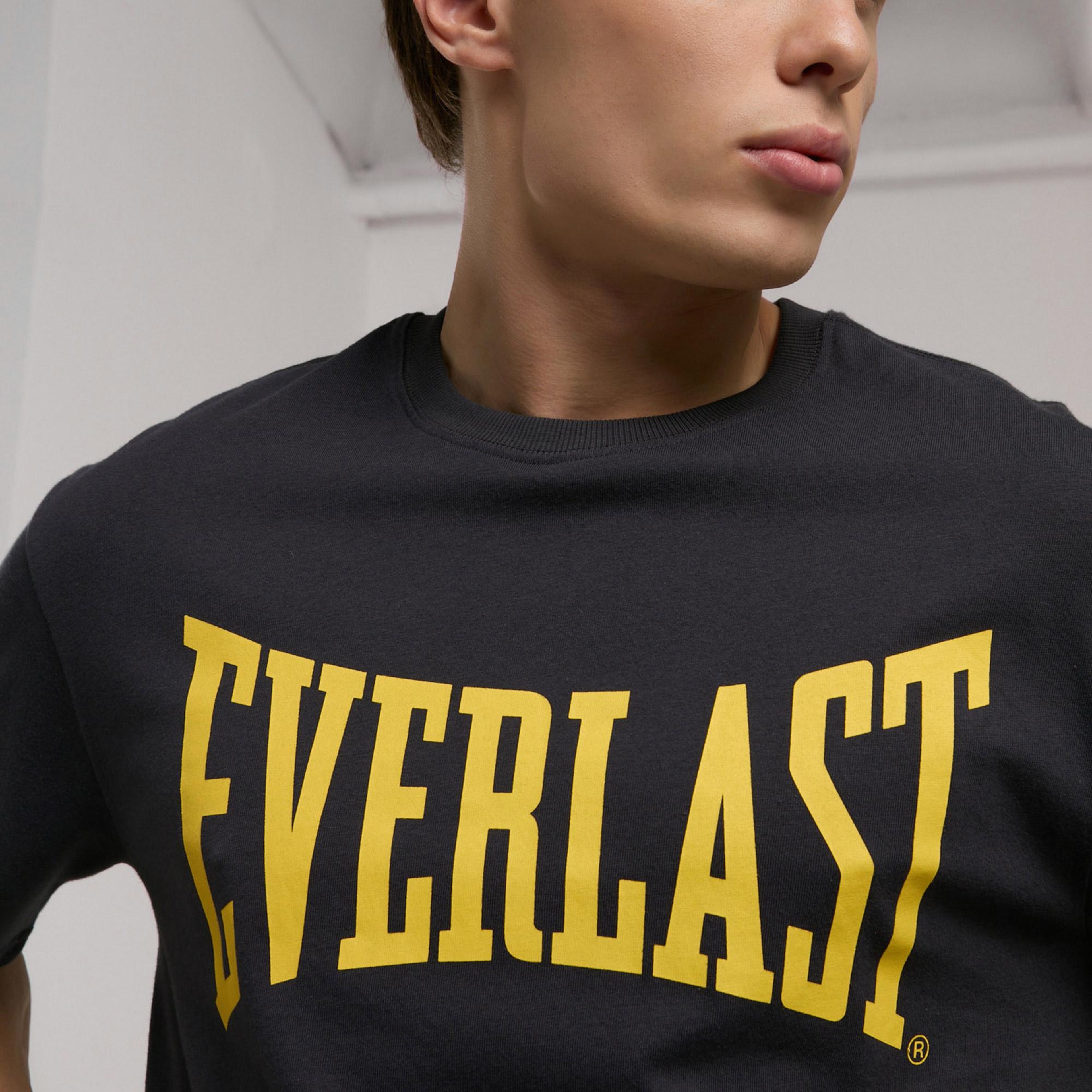 Everlast Ever Classics Comfort Logo Gri Erkek T-Shirt