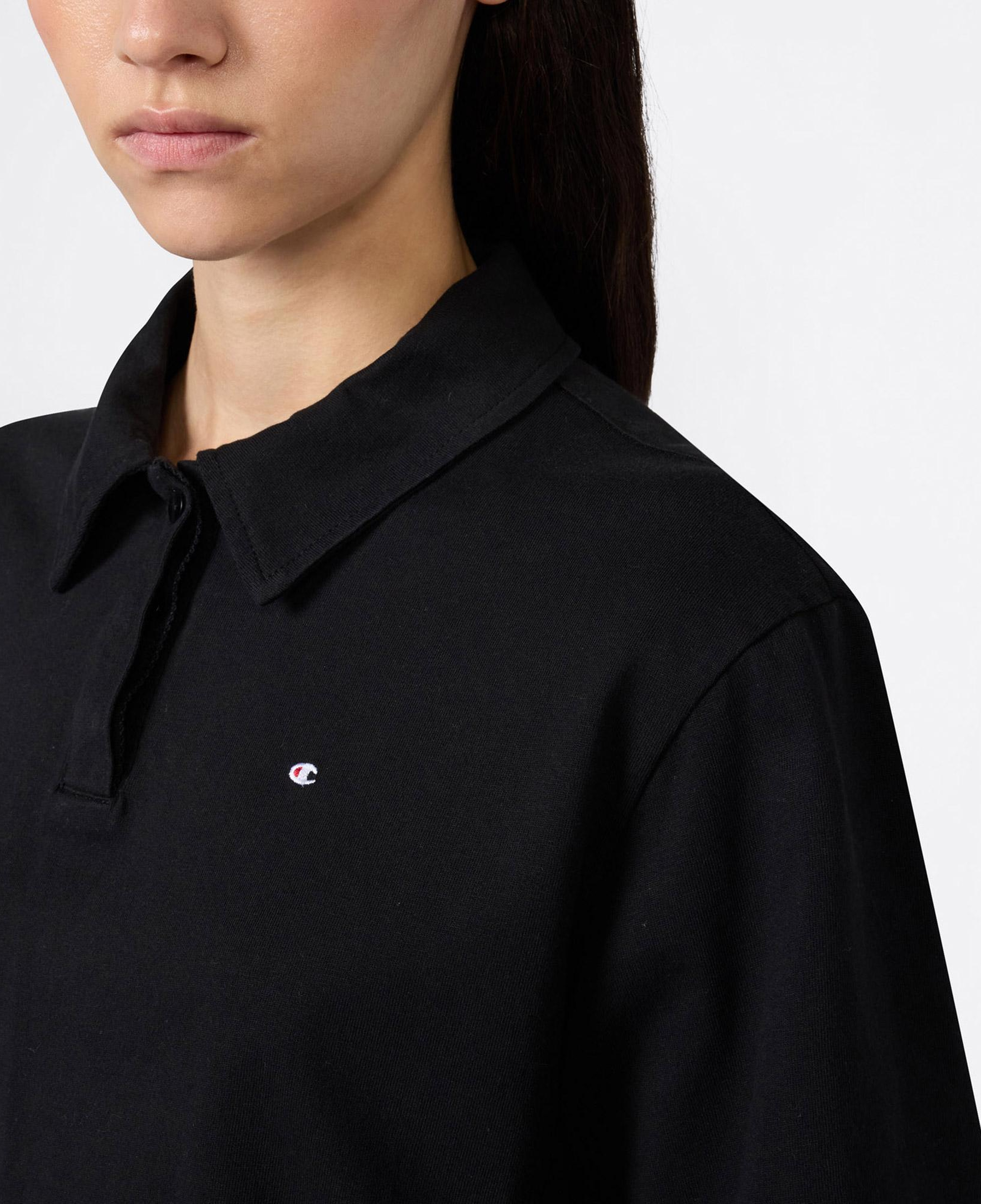 Champion Regular Fit Kadın Siyah T-Shirt