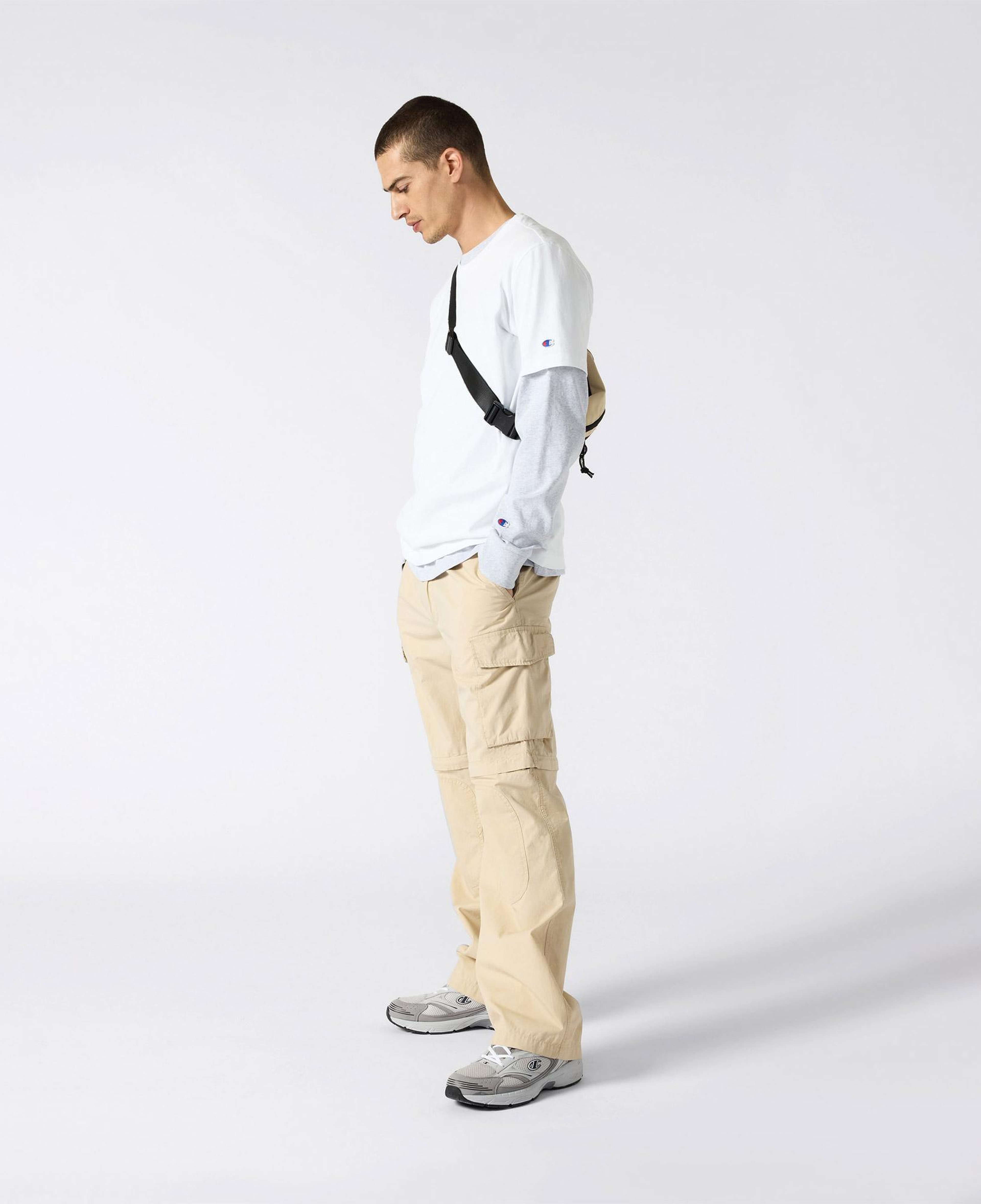 Champion Relaxed Fit Erkek Beyaz T-Shirt