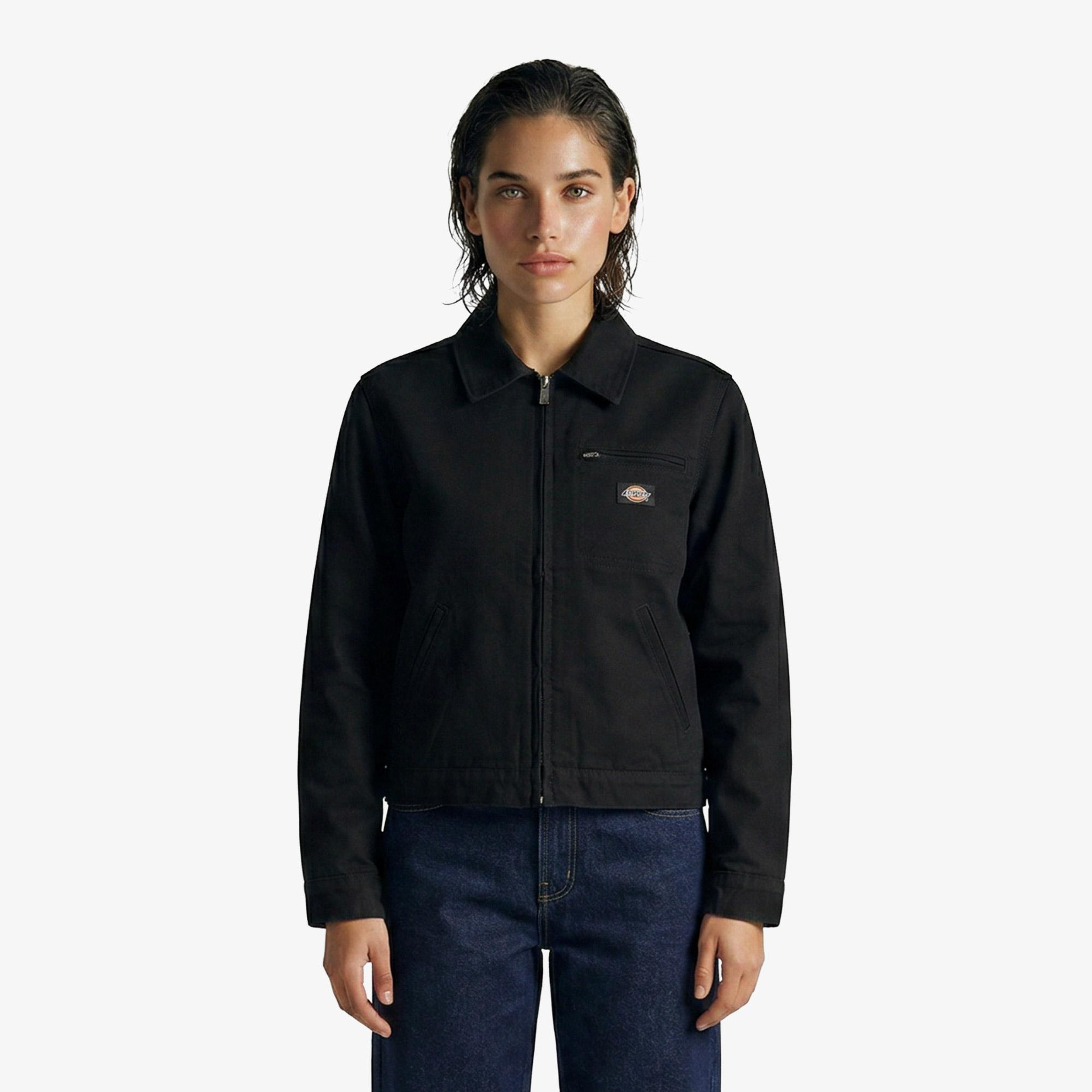 Dickies Unlined Canvas Painter Kadın Siyah Ceket