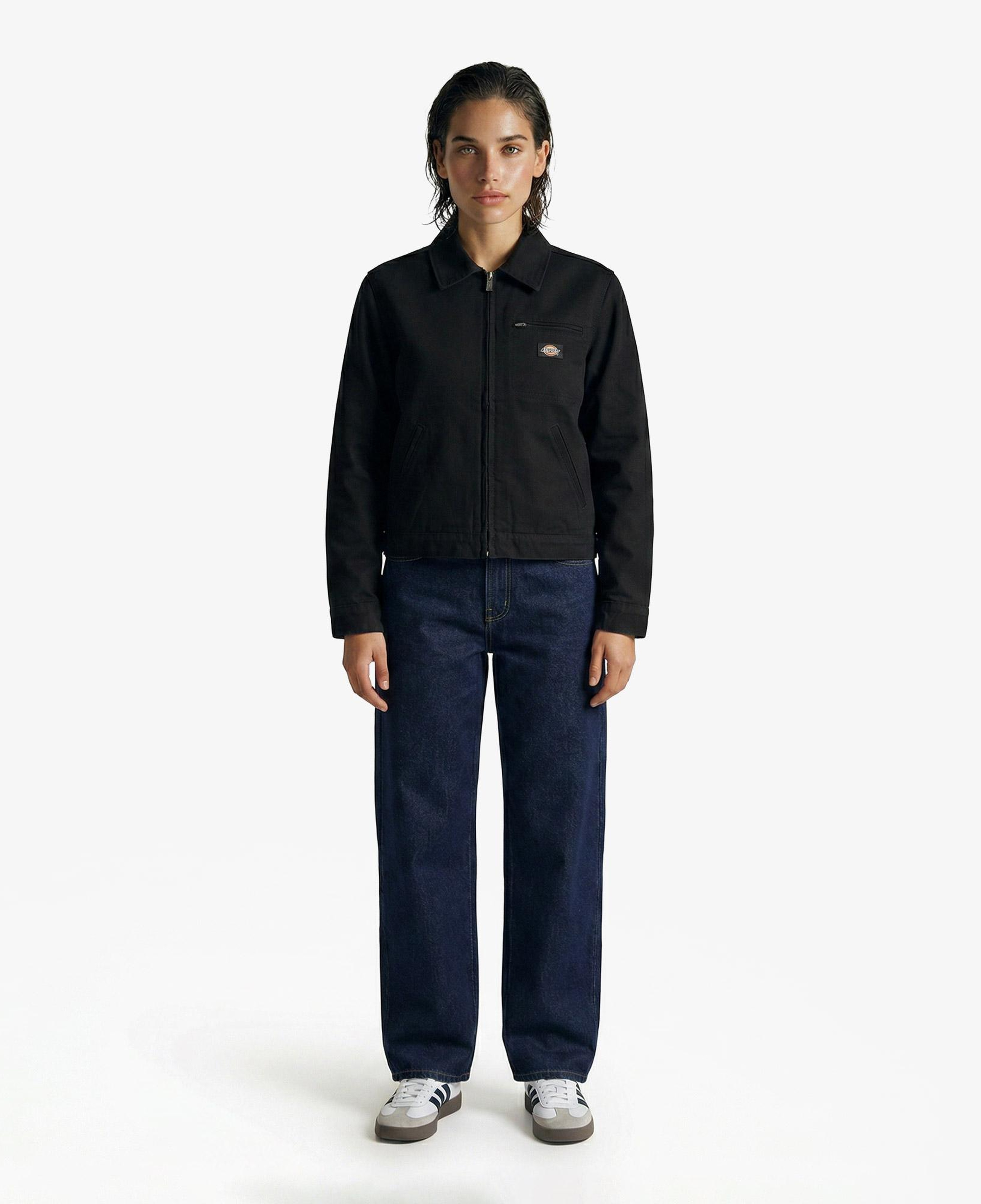 Dickies Unlined Canvas Painter Kadın Siyah Ceket