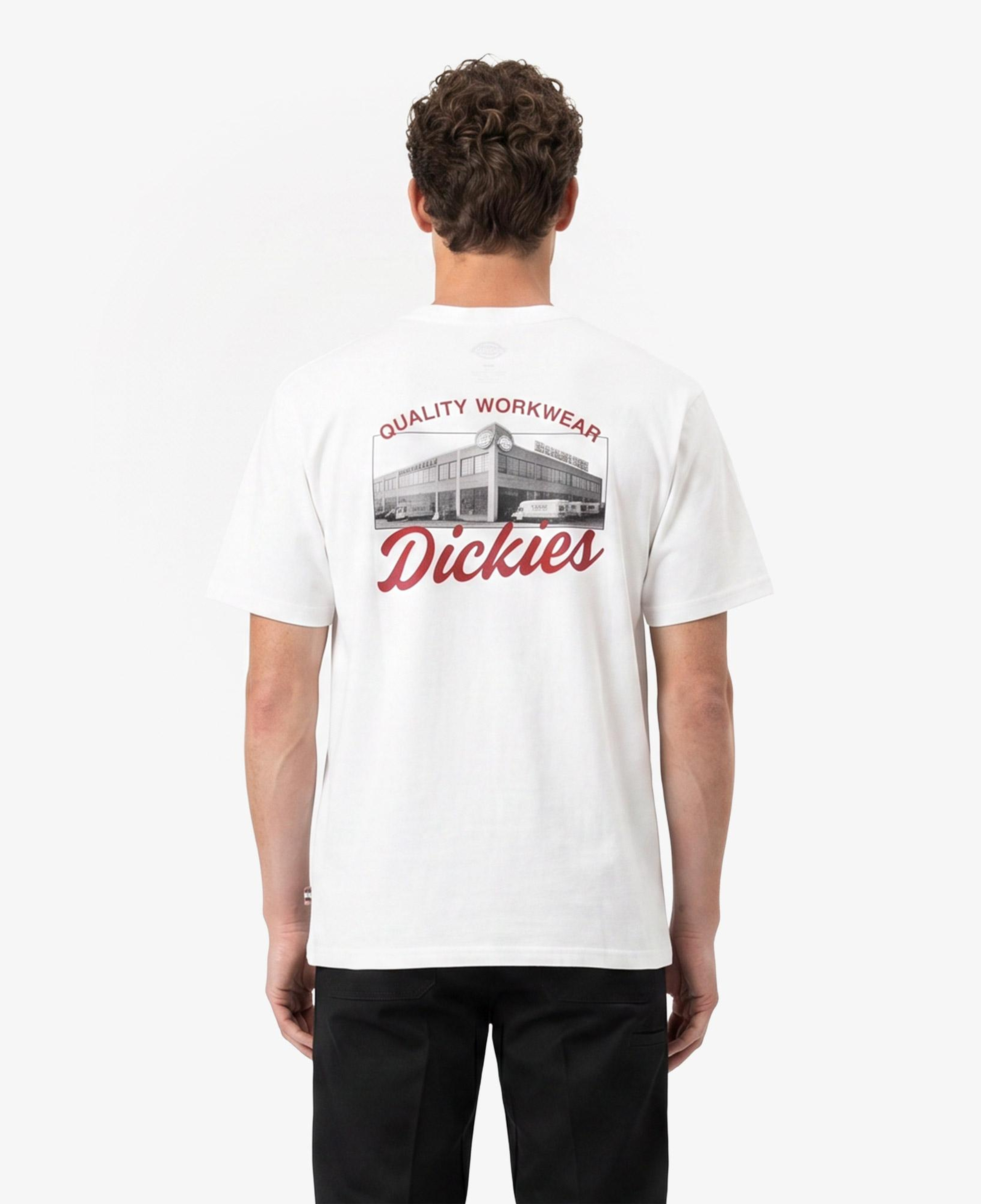 Dickies Wellsville Erkek Beyaz T-Shirt