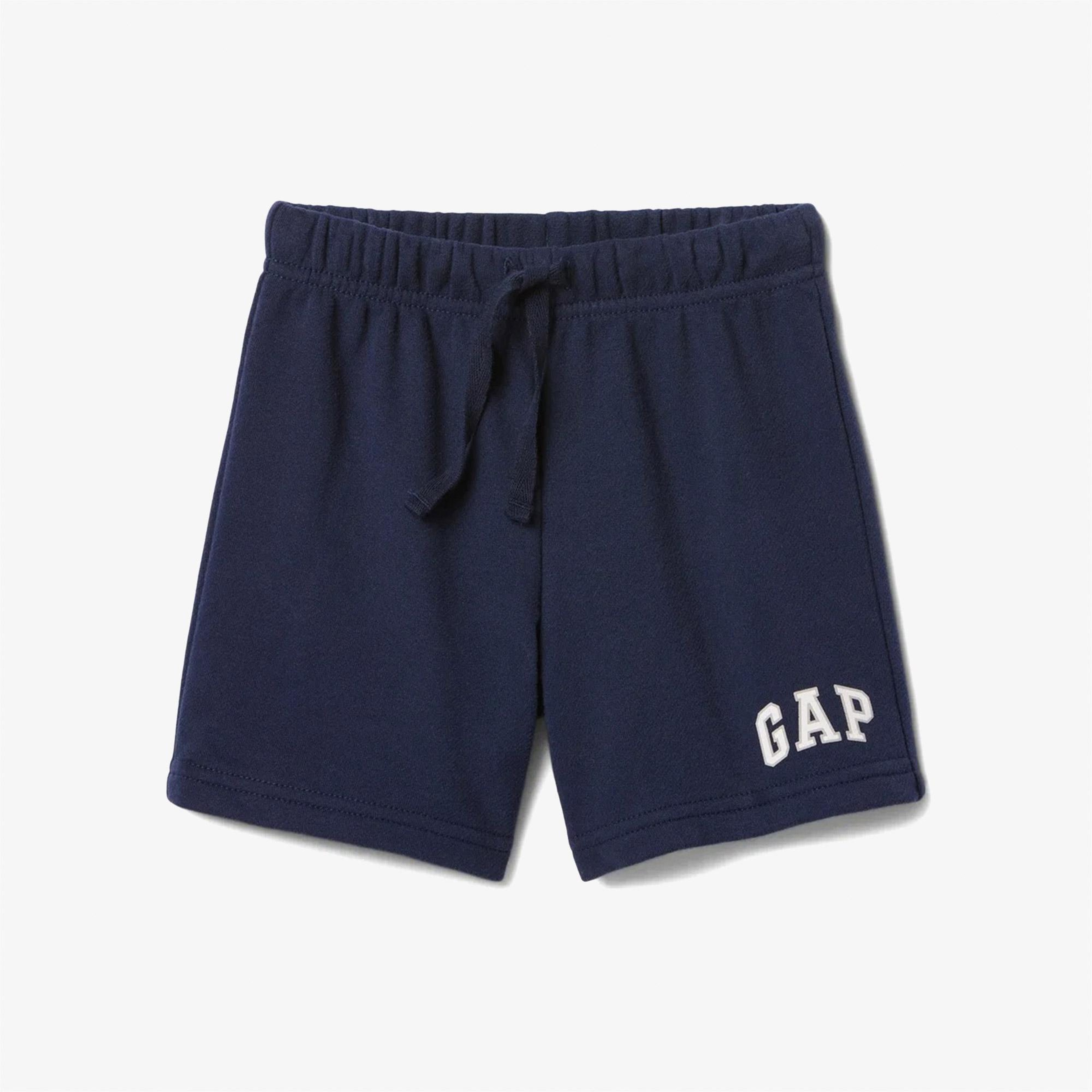 Gap Havlu Kumaş Relaxed Fit Çocuk Lacivert Şort