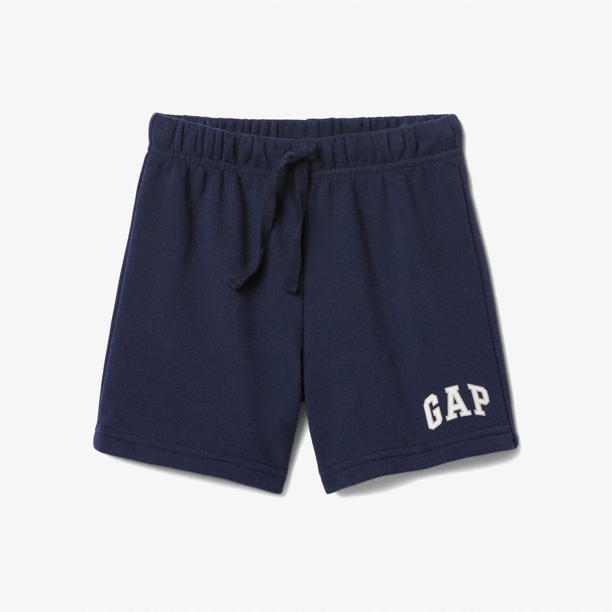 Gap Havlu Kumaş Relaxed Fit Çocuk Lacivert Şort