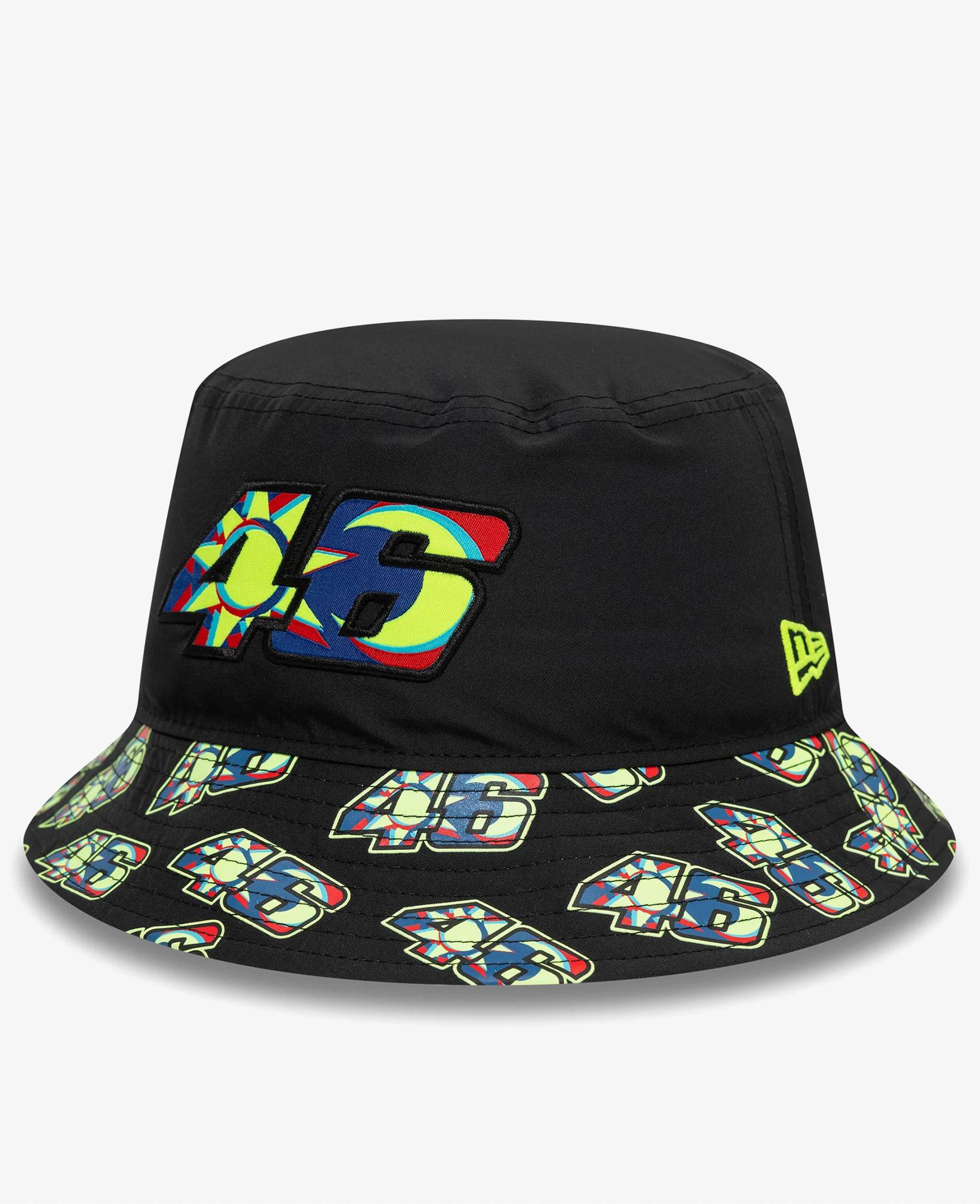 New Era Official Valentino Rossi VR46 Sun&Moon Tapered Erkek Siyah Şapka