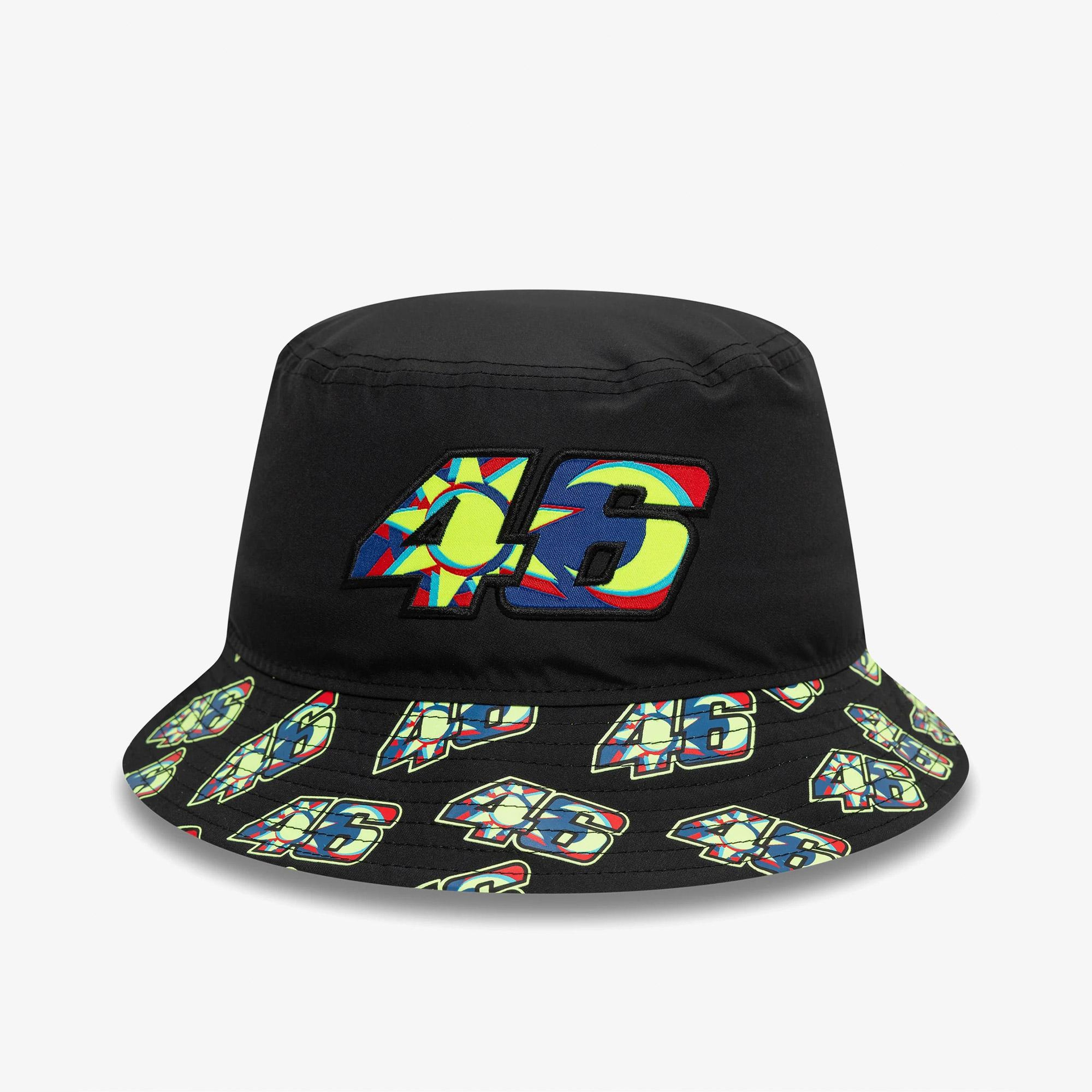 New Era Official Valentino Rossi VR46 Sun&Moon Tapered Erkek Siyah Şapka