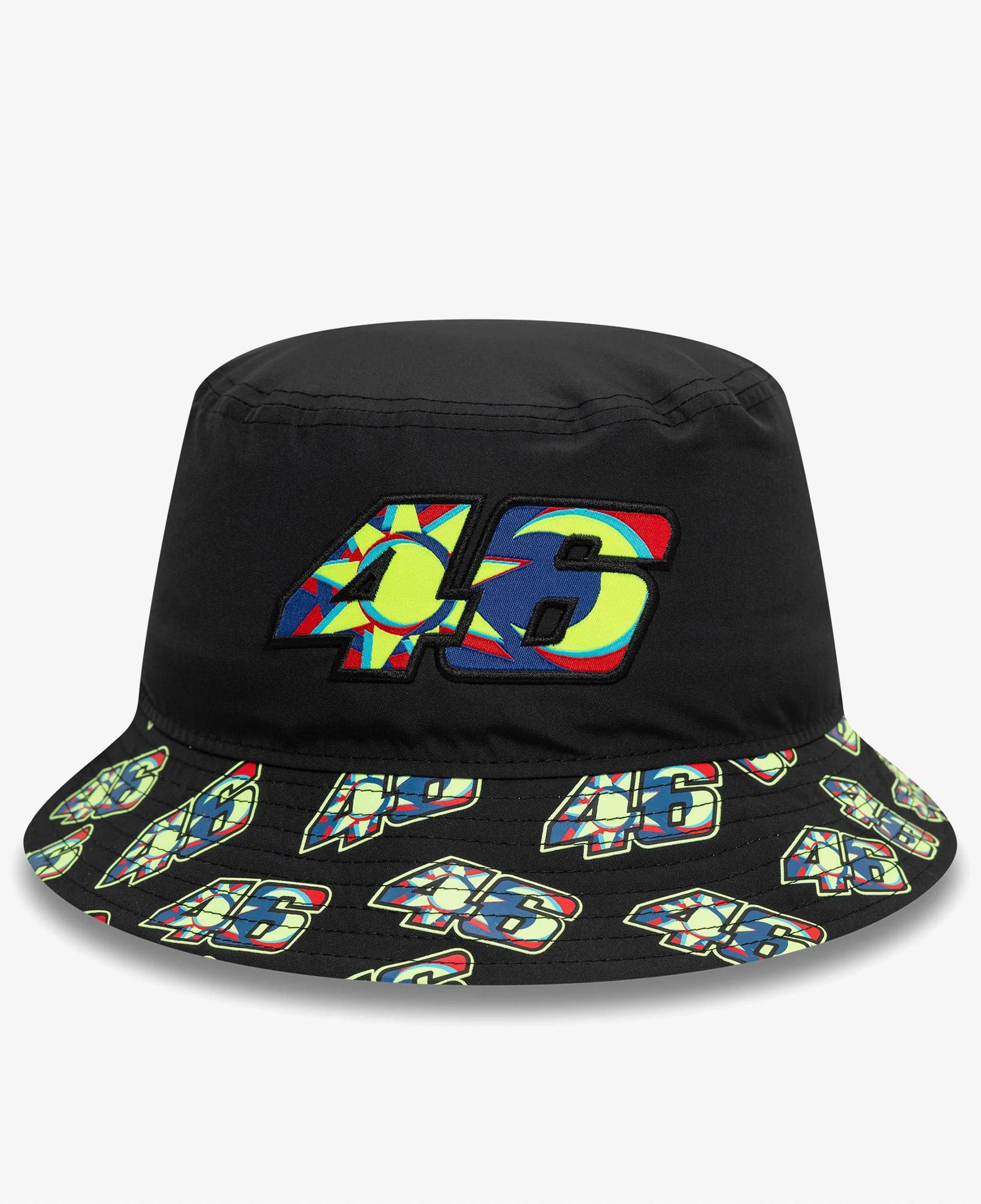 New Era Official Valentino Rossi VR46 Sun&Moon Tapered Erkek Siyah Şapka