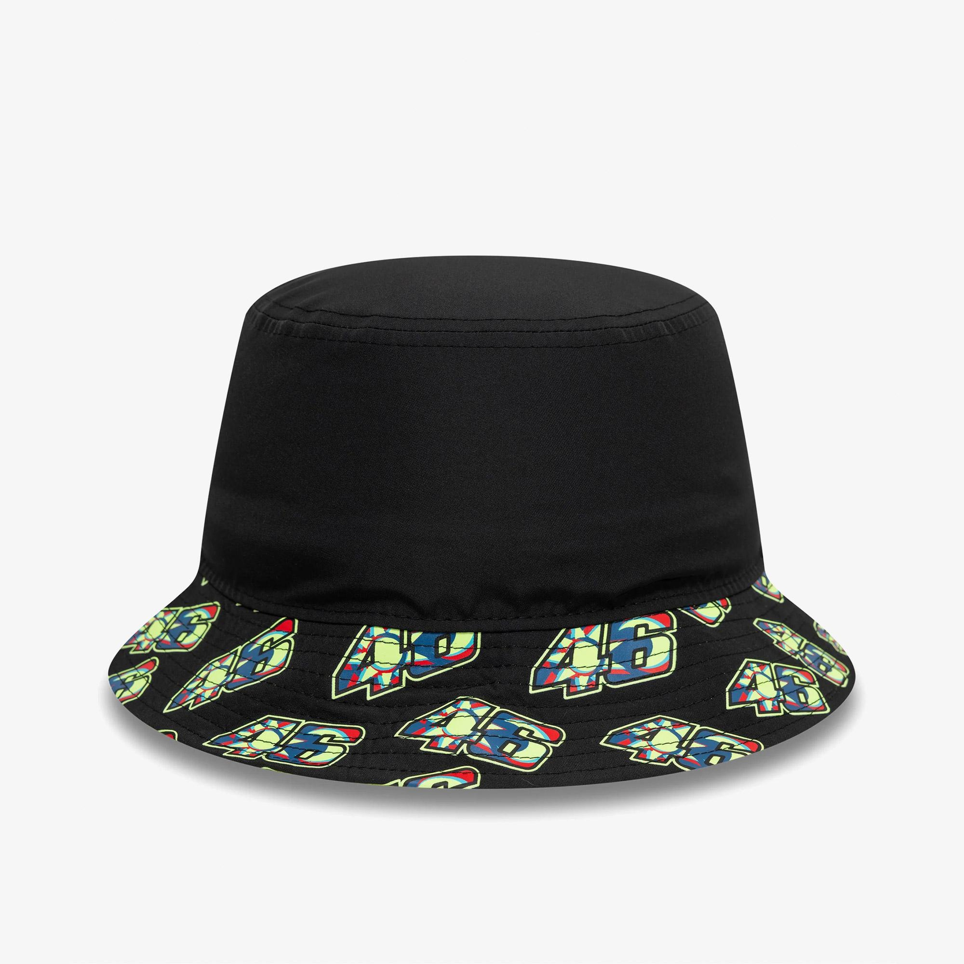 New Era Official Valentino Rossi VR46 Sun&Moon Tapered Erkek Siyah Şapka