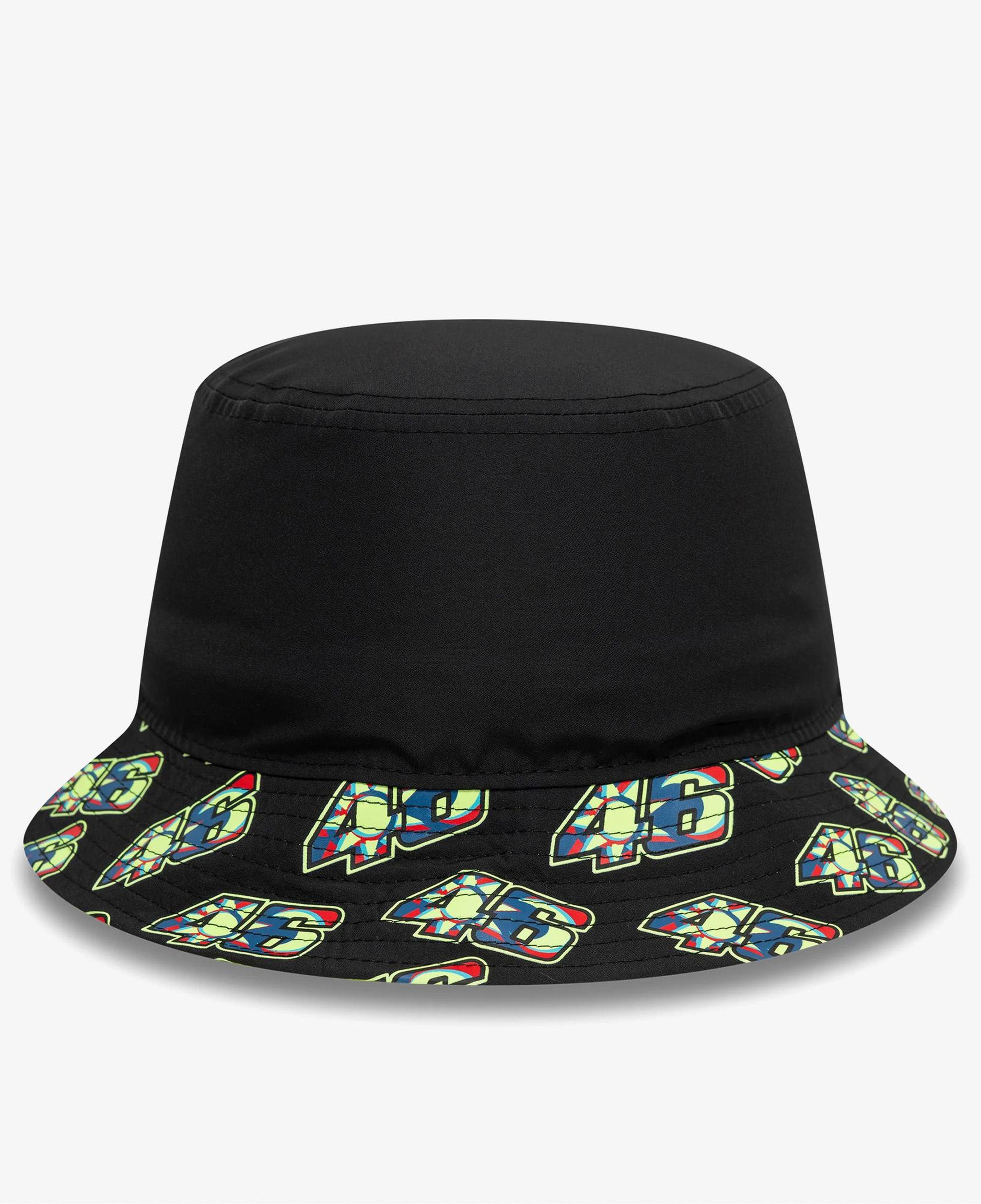 New Era Official Valentino Rossi VR46 Sun&Moon Tapered Erkek Siyah Şapka
