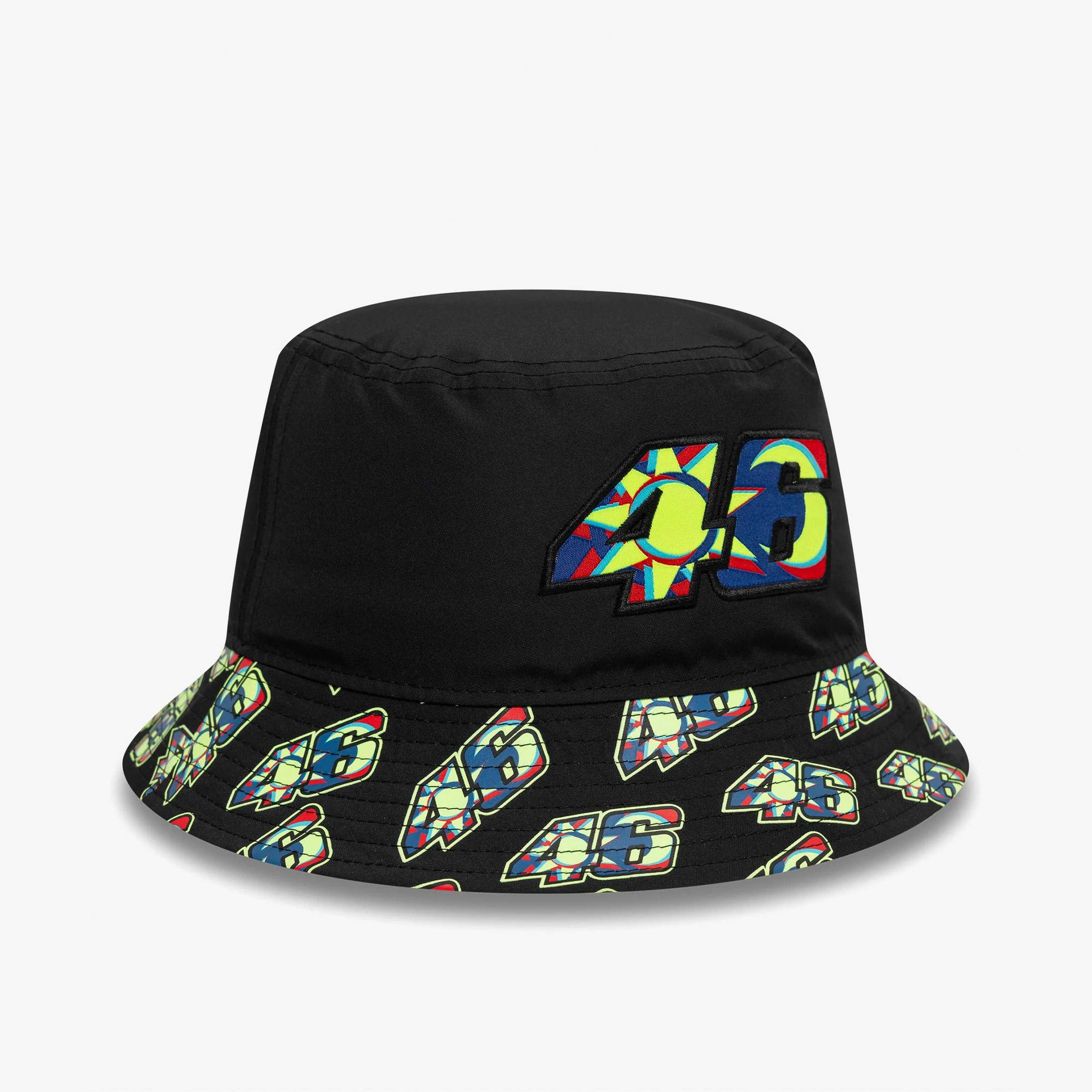 New Era Official Valentino Rossi VR46 Sun&Moon Tapered Erkek Siyah Şapka