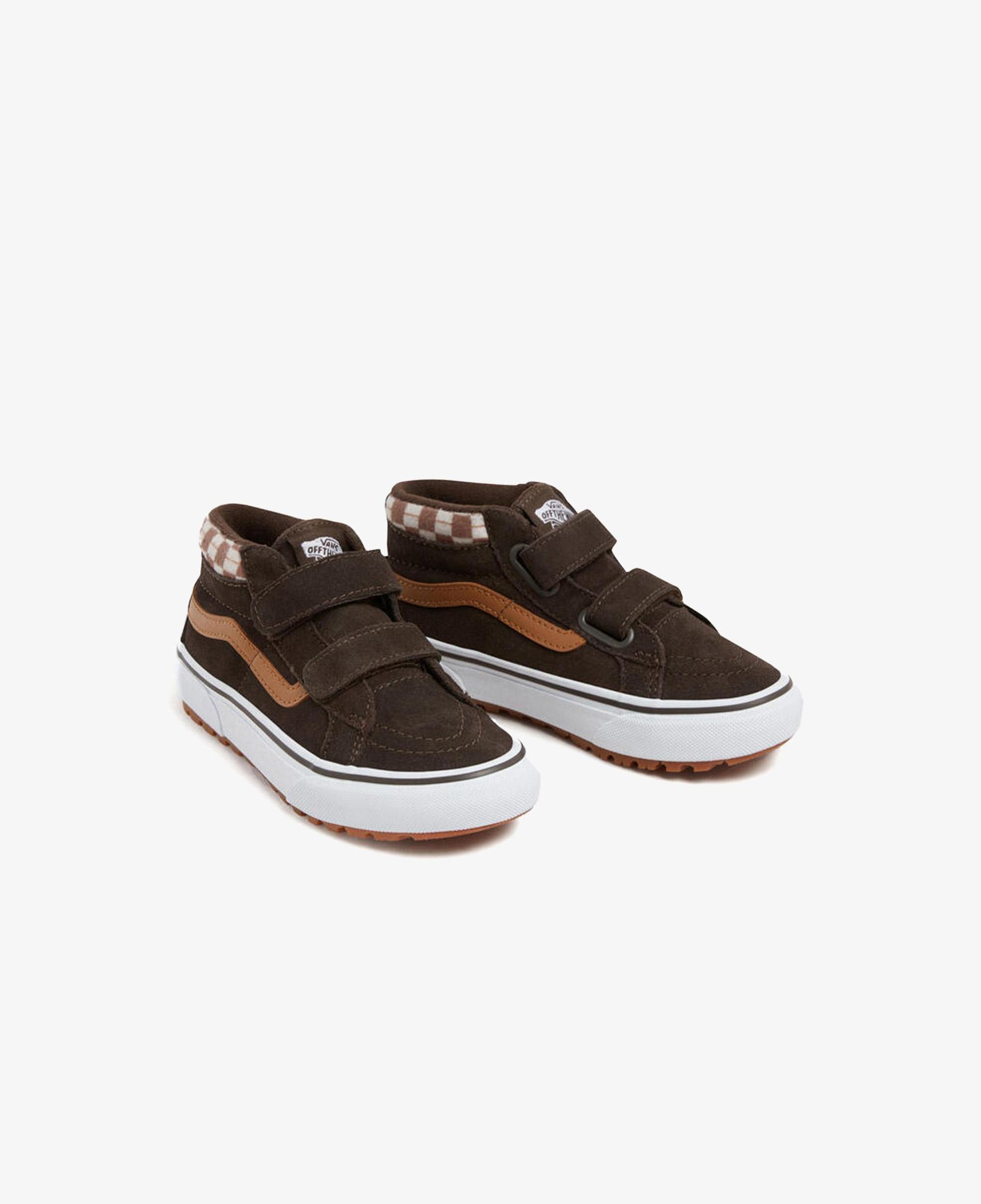 Vans Mte Sk8-Mid Reissue V Çocuk Kahverengi Sneaker