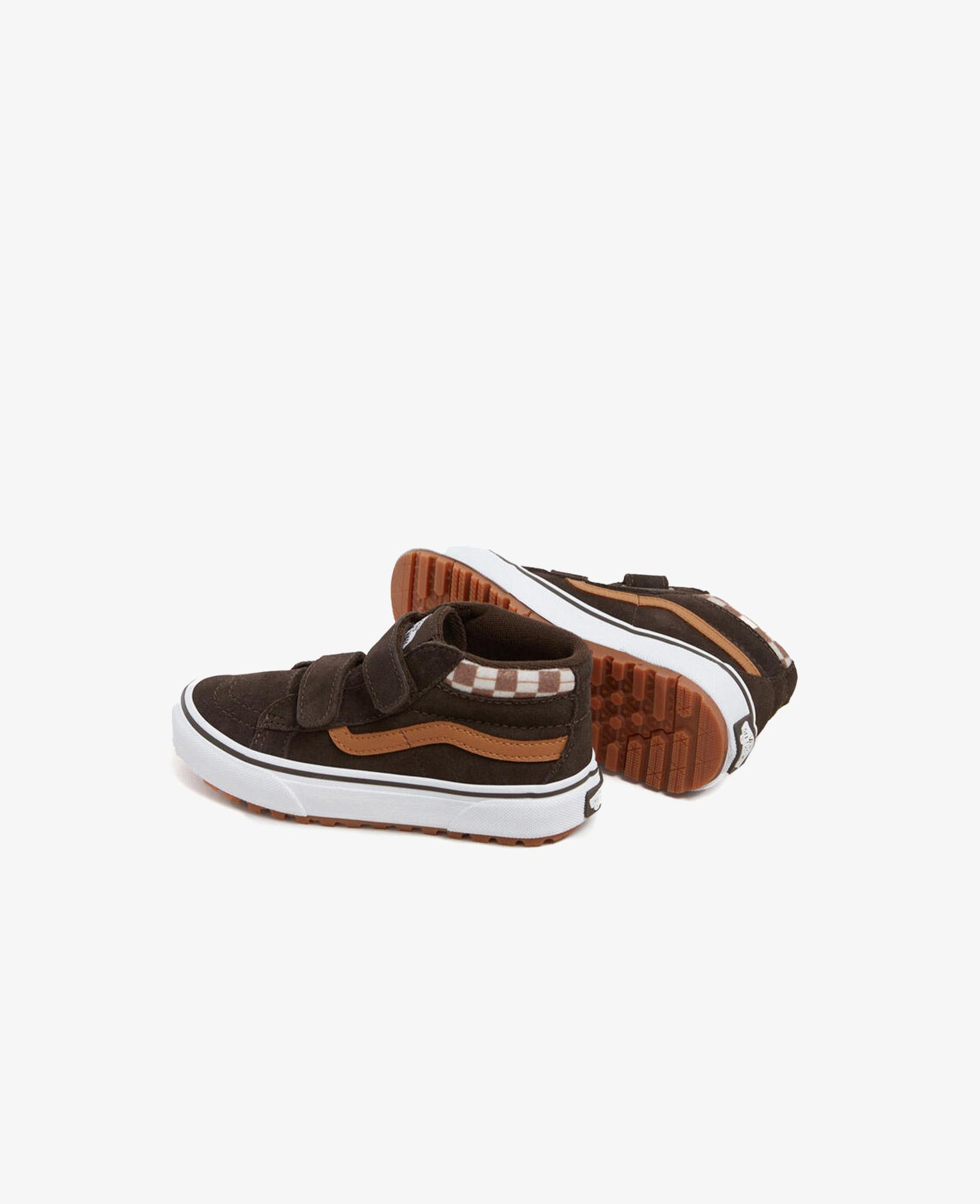 Vans Mte Sk8-Mid Reissue V Çocuk Kahverengi Sneaker
