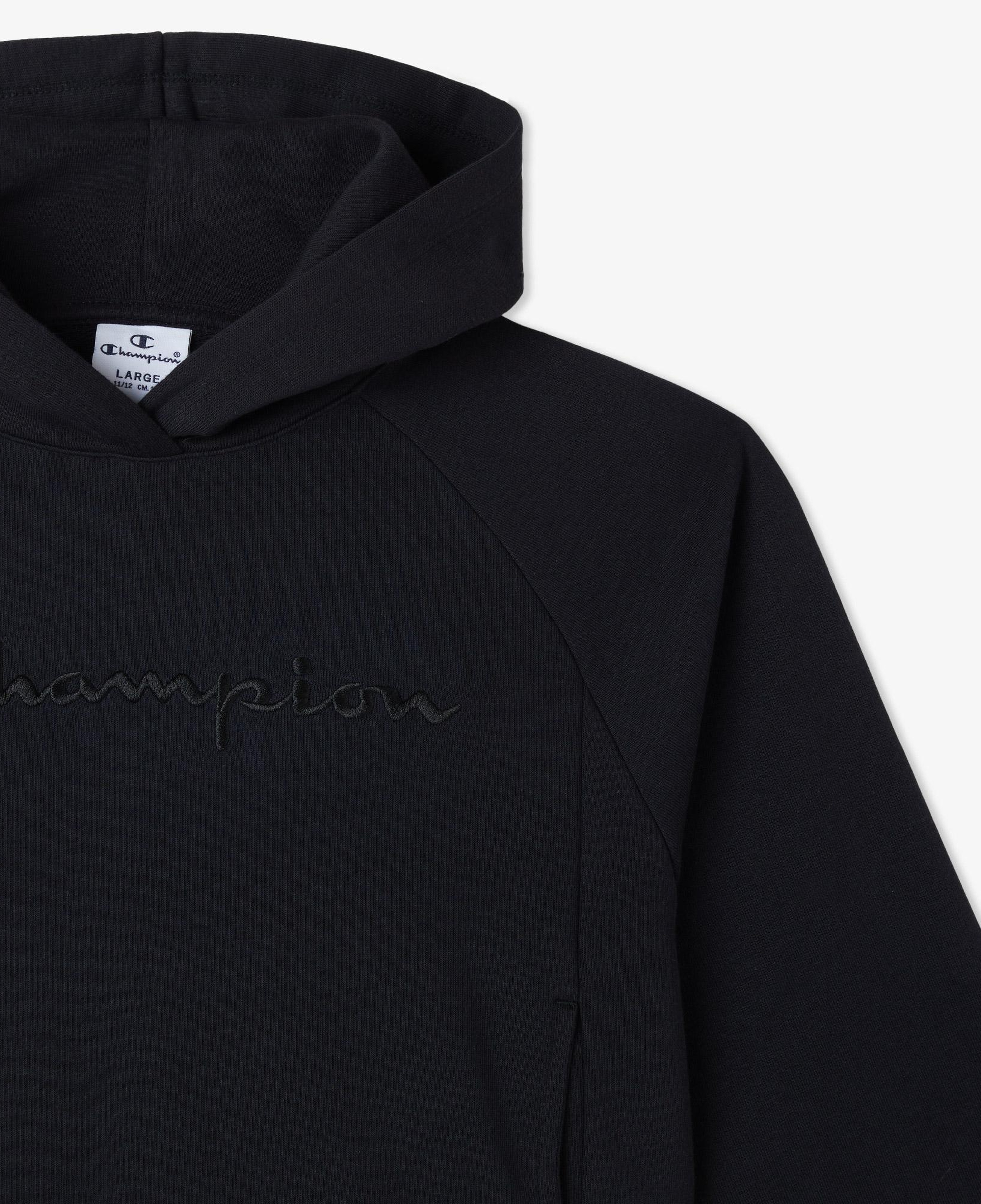 Champion Toddler Siyah Çocuk Sweatshirt