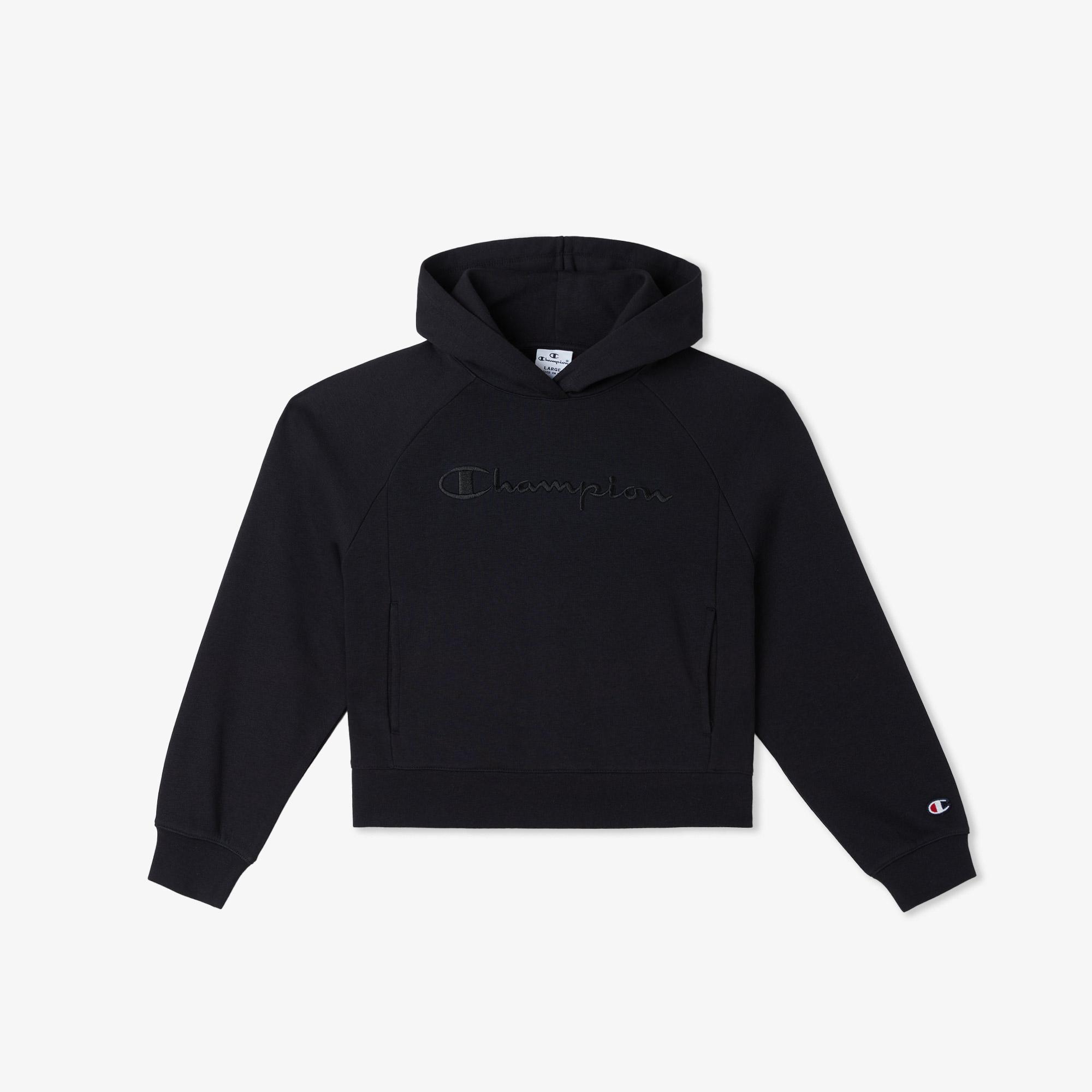 Champion Toddler Siyah Çocuk Sweatshirt
