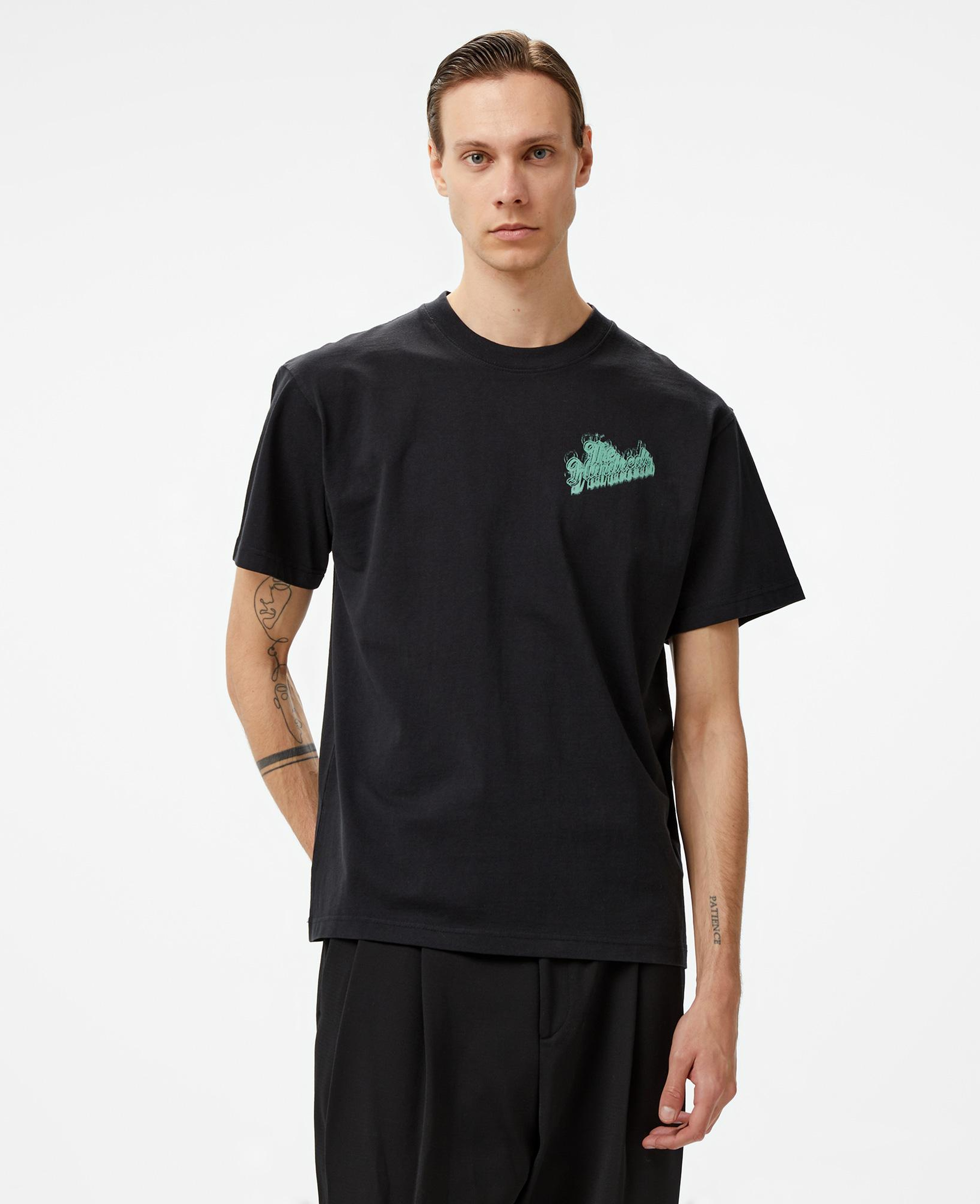 The Hundreds Blurred Slant Erkek Siyah T-Shirt