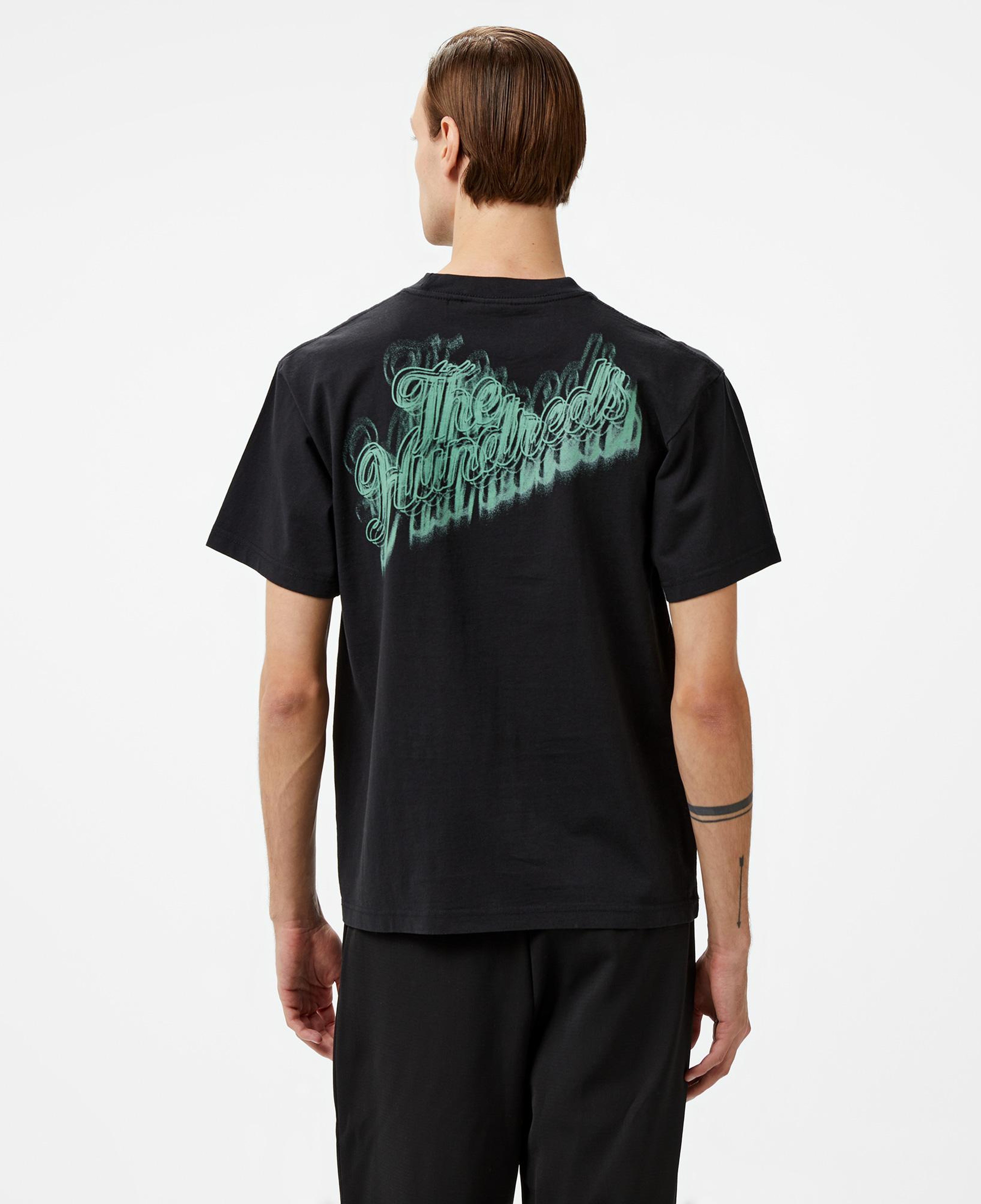 The Hundreds Blurred Slant Erkek Siyah T-Shirt
