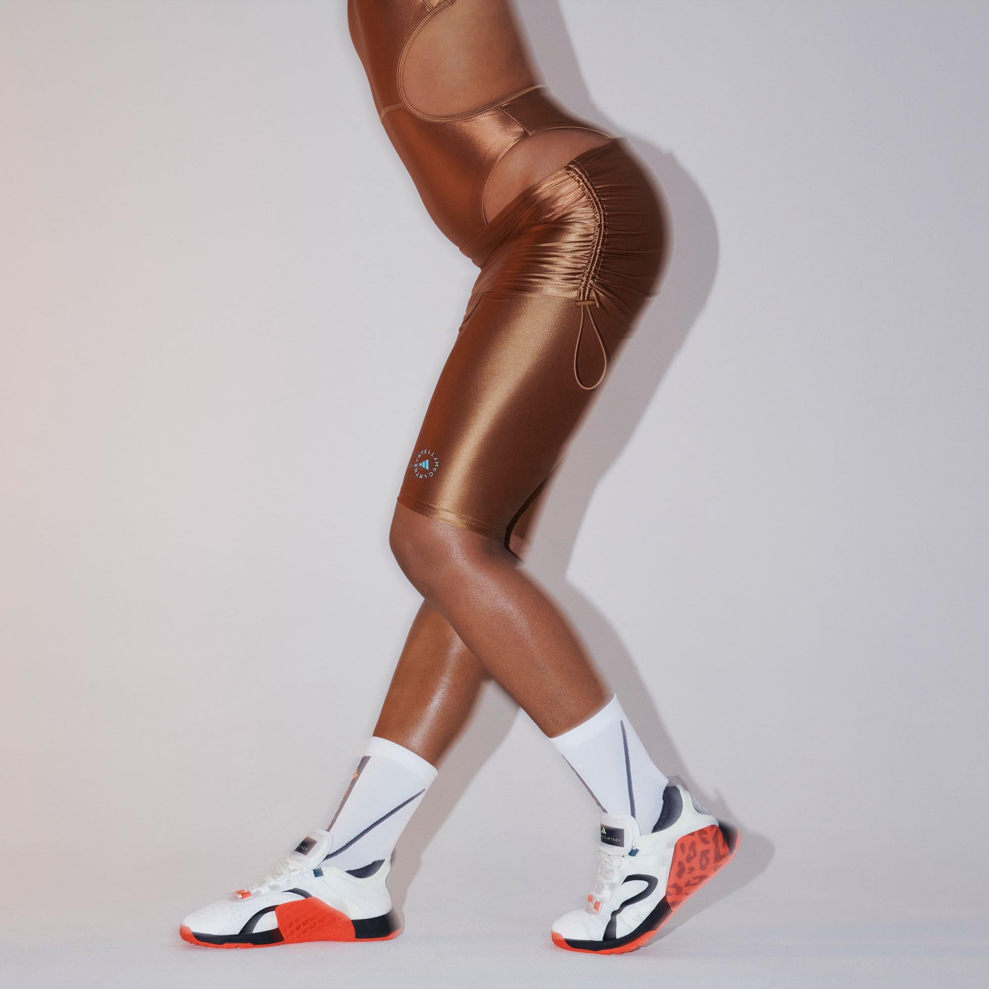 adidas x by Stella McCartney Asmc Rt Kadın Kahverengi Şort