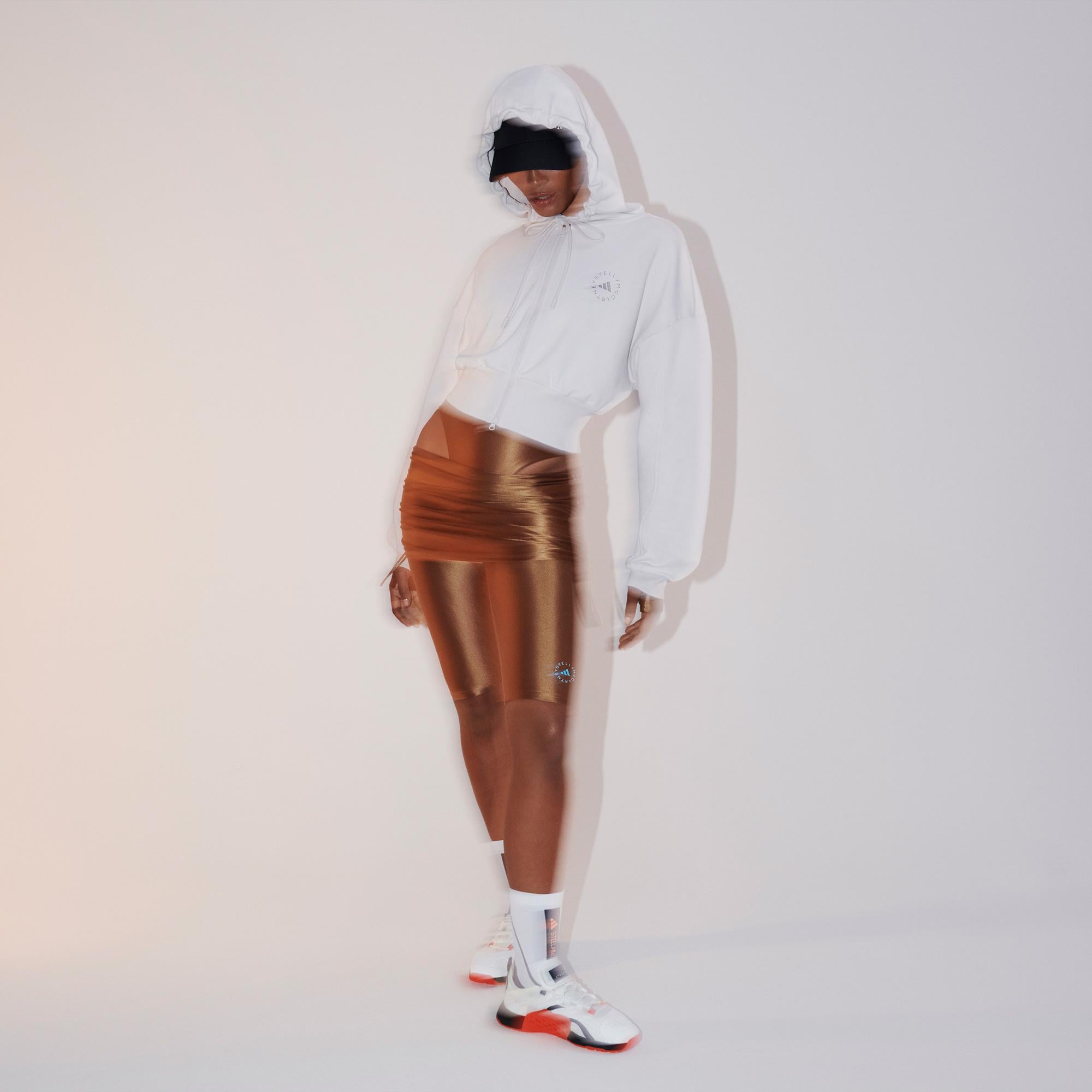 adidas x by Stella McCartney Asmc Rt Kadın Kahverengi Şort