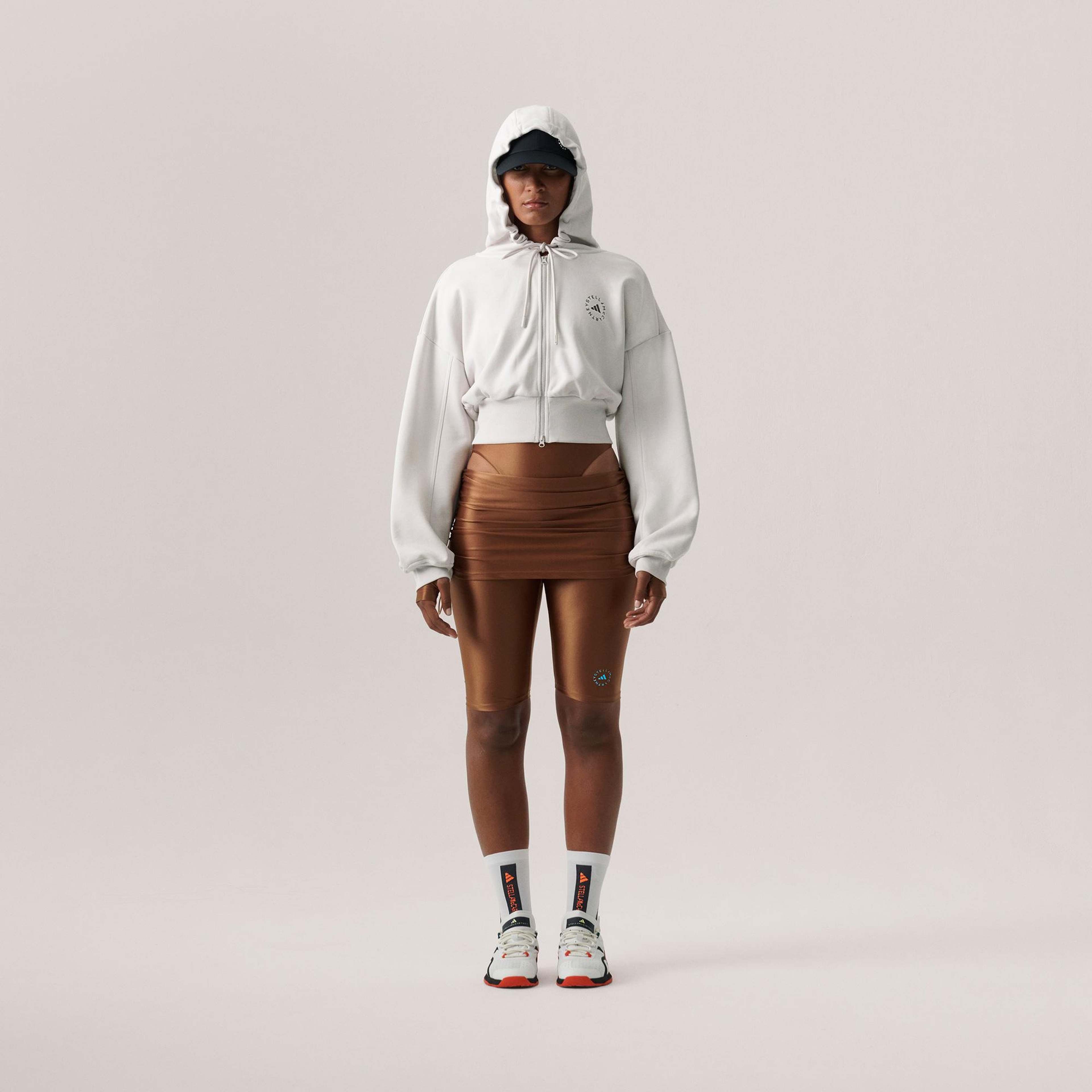 adidas x by Stella McCartney Asmc Rt Kadın Kahverengi Şort