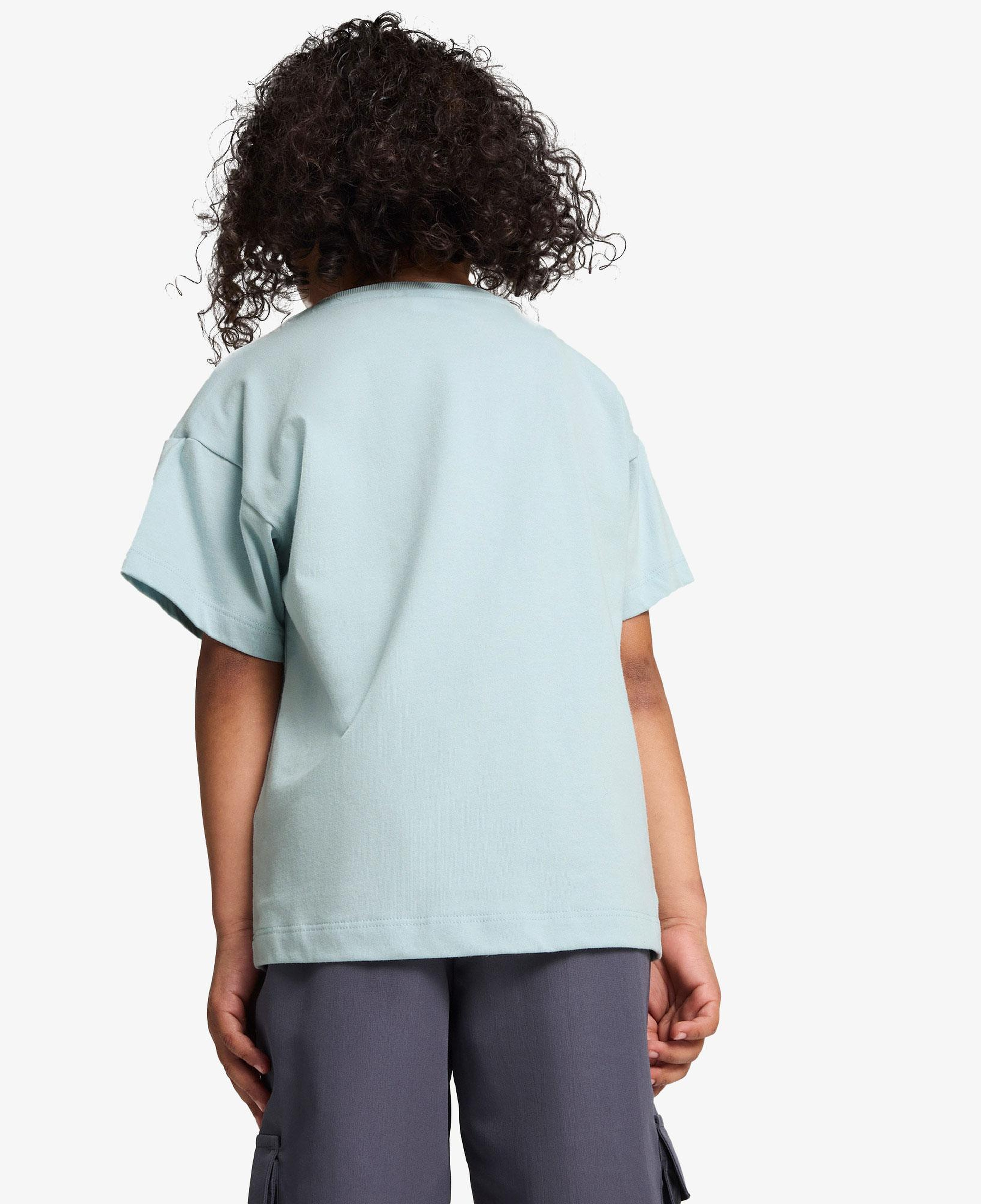Puma X Trolls Graphic Çocuk Mavi T-Shirt