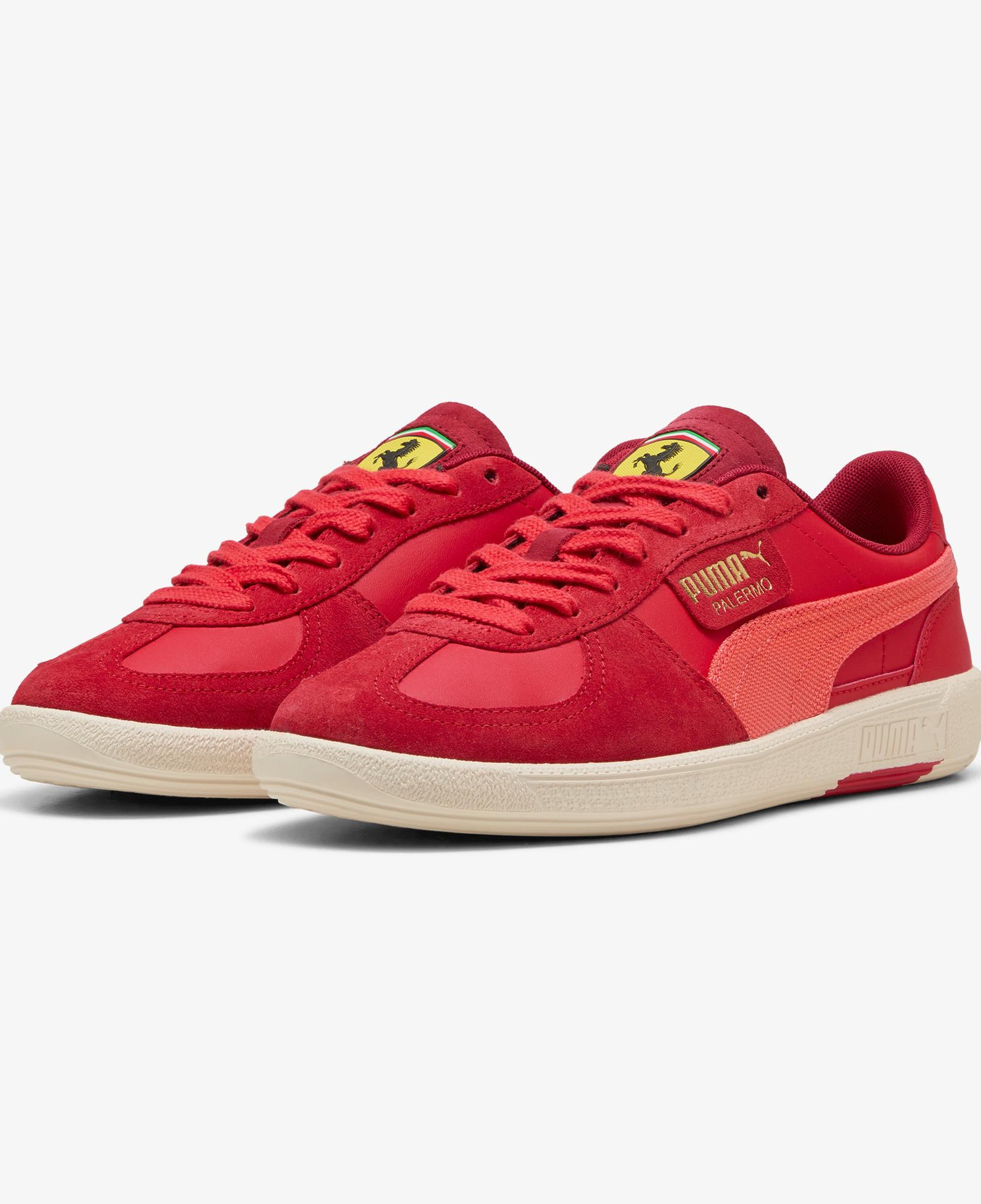 Puma Ferrari Palermo Erkek Kırmızı Sneaker