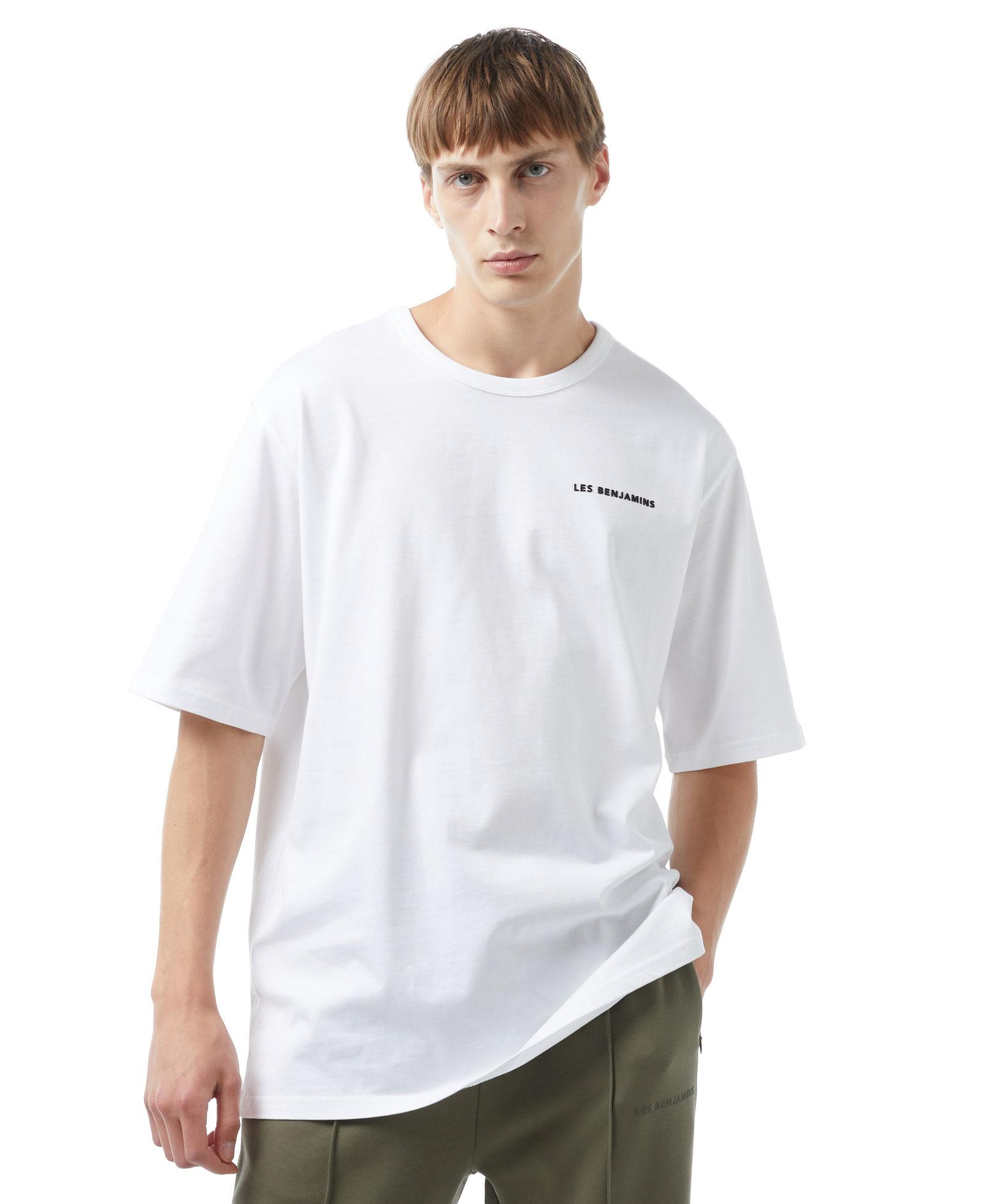 Les Benjamins 409 Erkek Beyaz T-Shirt