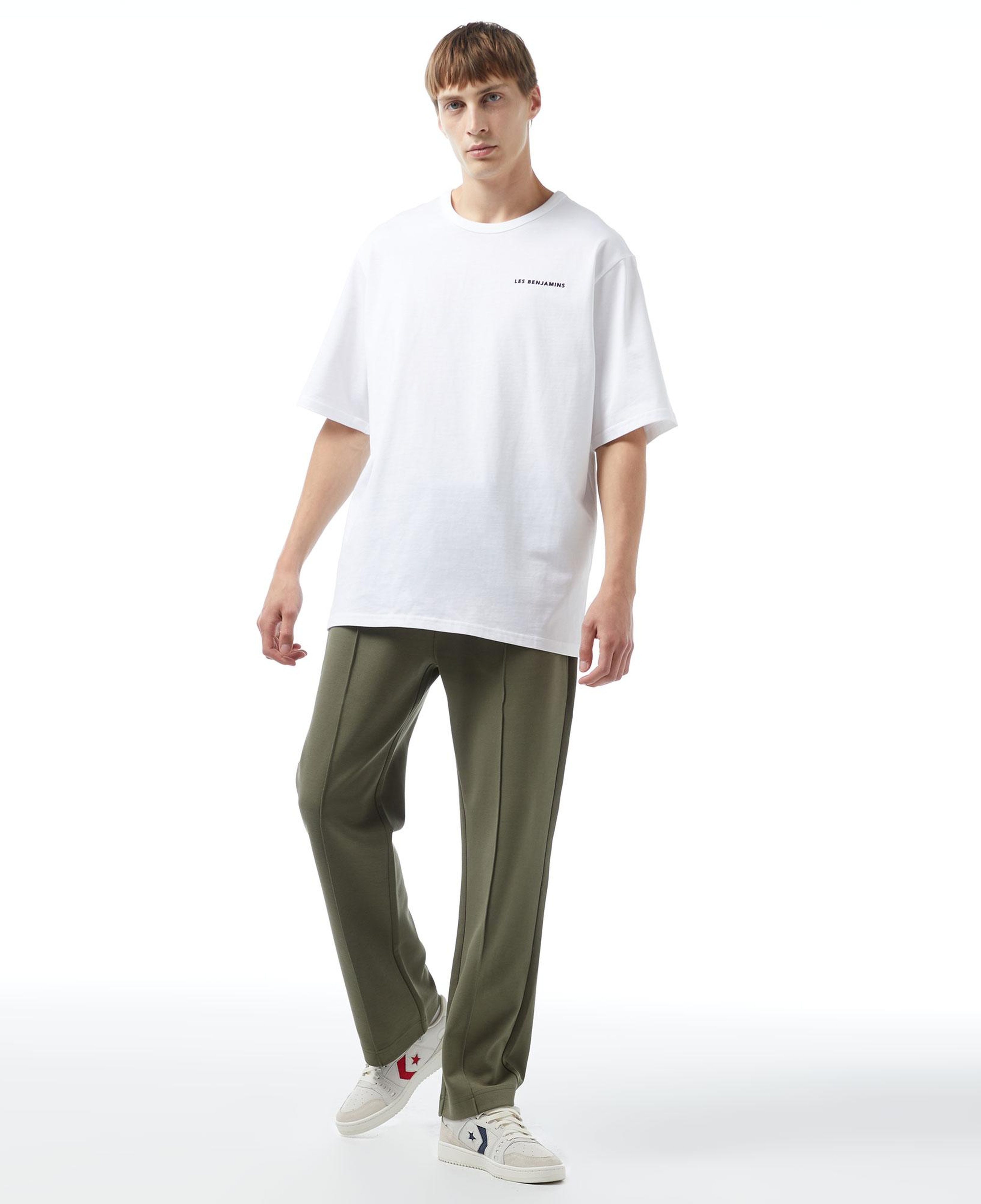 Les Benjamins 409 Erkek Beyaz T-Shirt