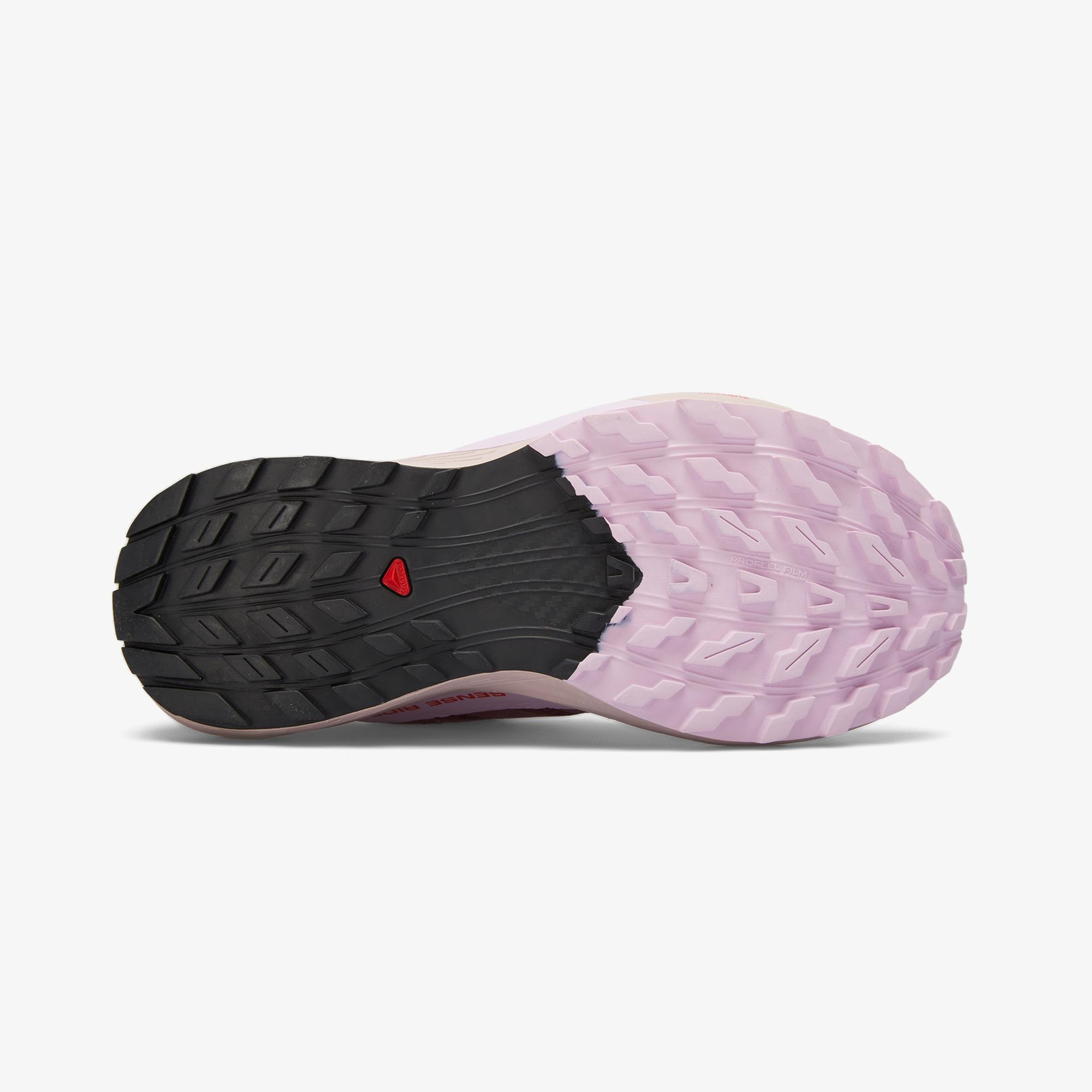 Salomon Sense Ride 5 Gore-Tex Trail Kadın Mor Koşu Ayakkabısı