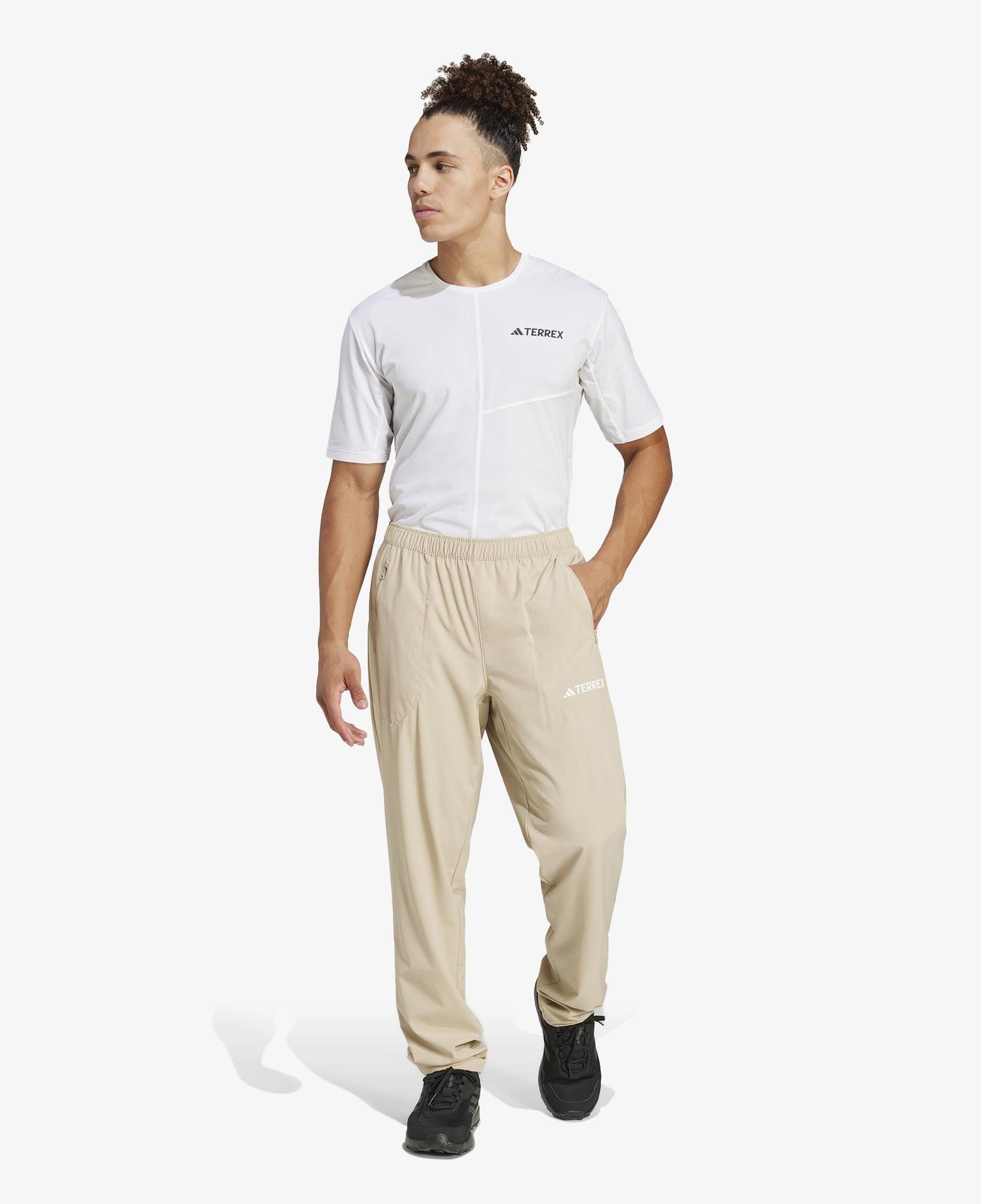 adidas Multi Essentials Strech Erkek Bej Eşofman Altı