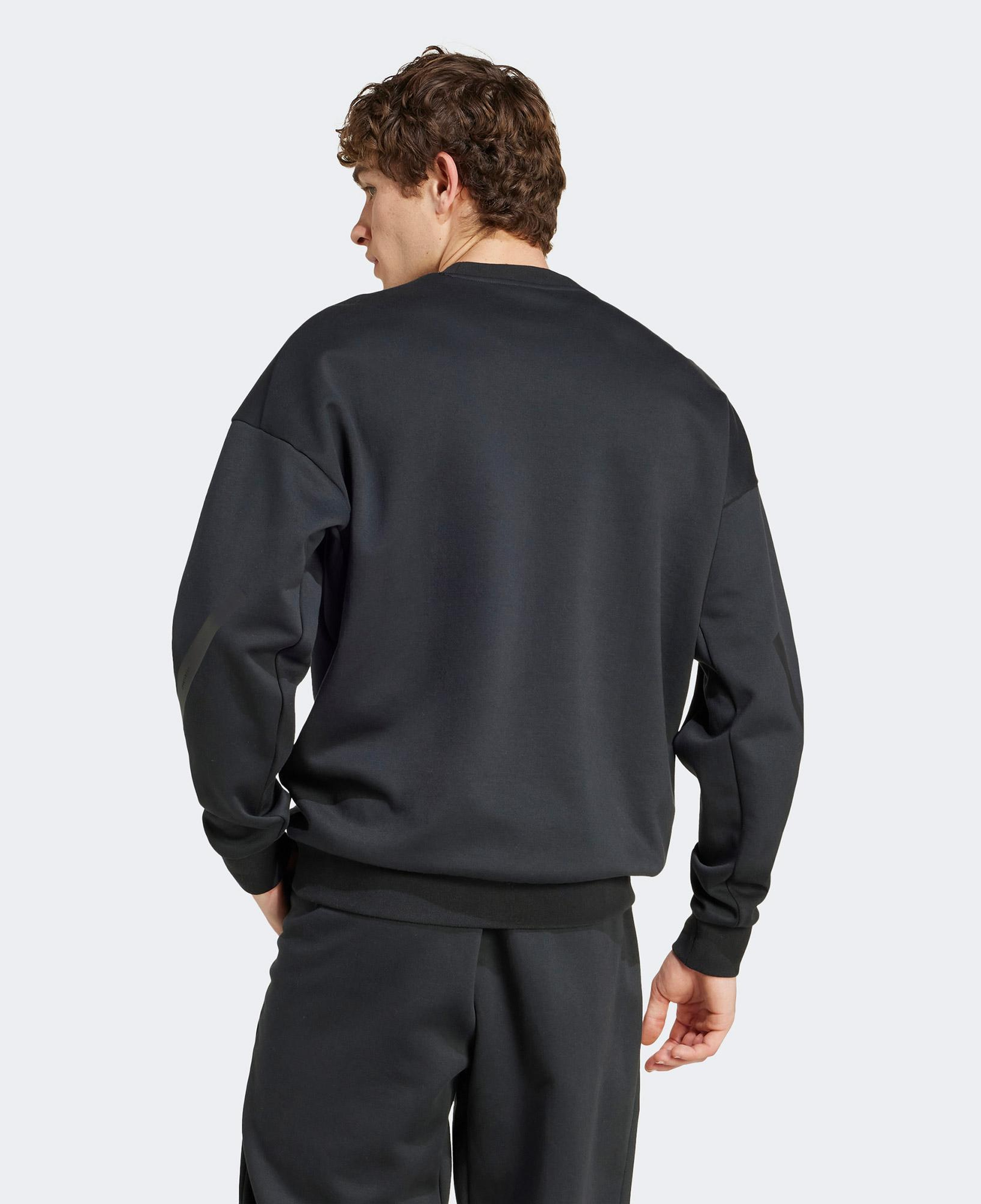 adidas Z.N.E Erkek Siyah Günlük Sweatshirt