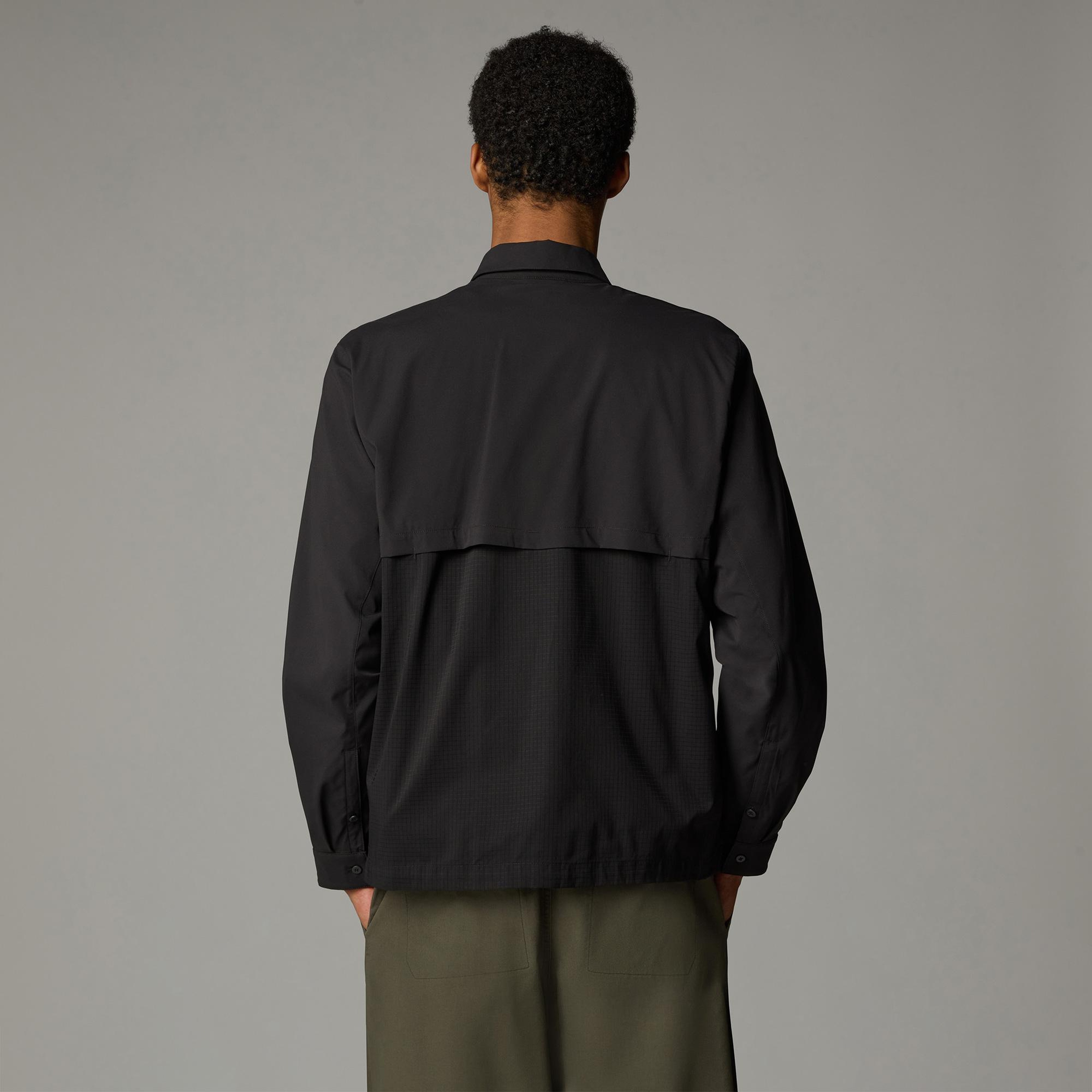 The North Face L/S Lightrange Erkek Siyah Gömlek