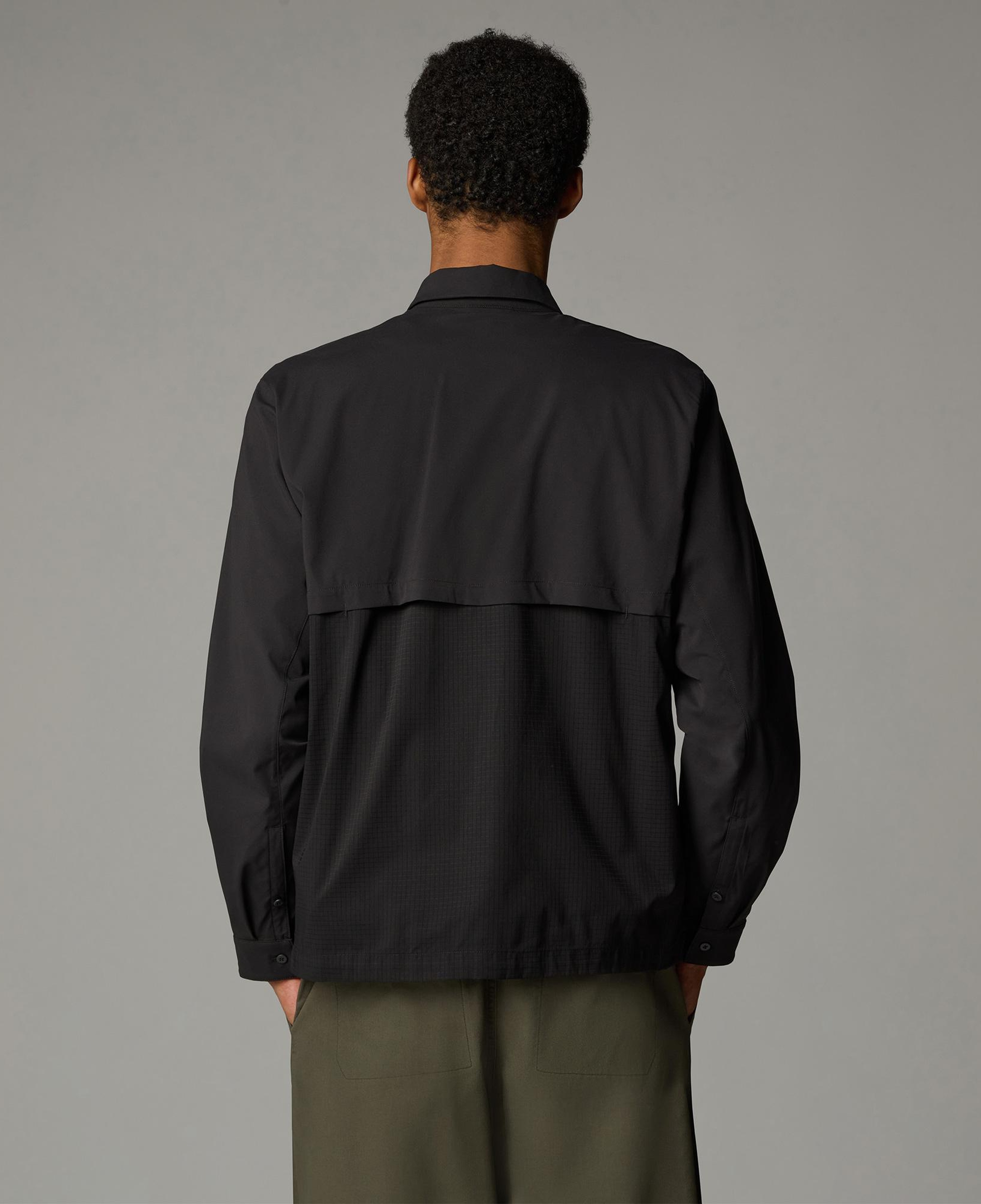 The North Face L/S Lightrange Erkek Siyah Gömlek
