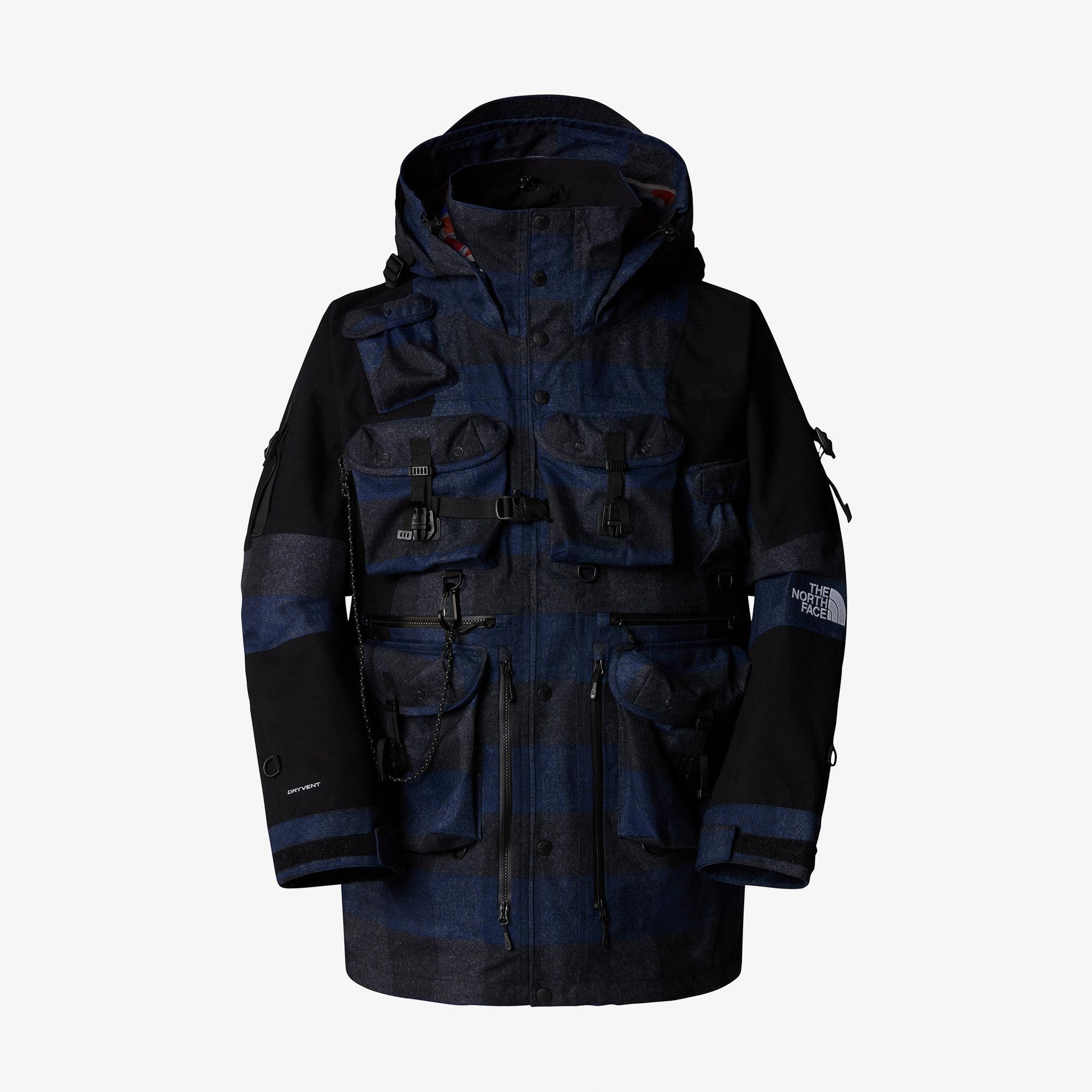 The North Face Yün Benzeri Hardshell Erkek Lacivert Mont