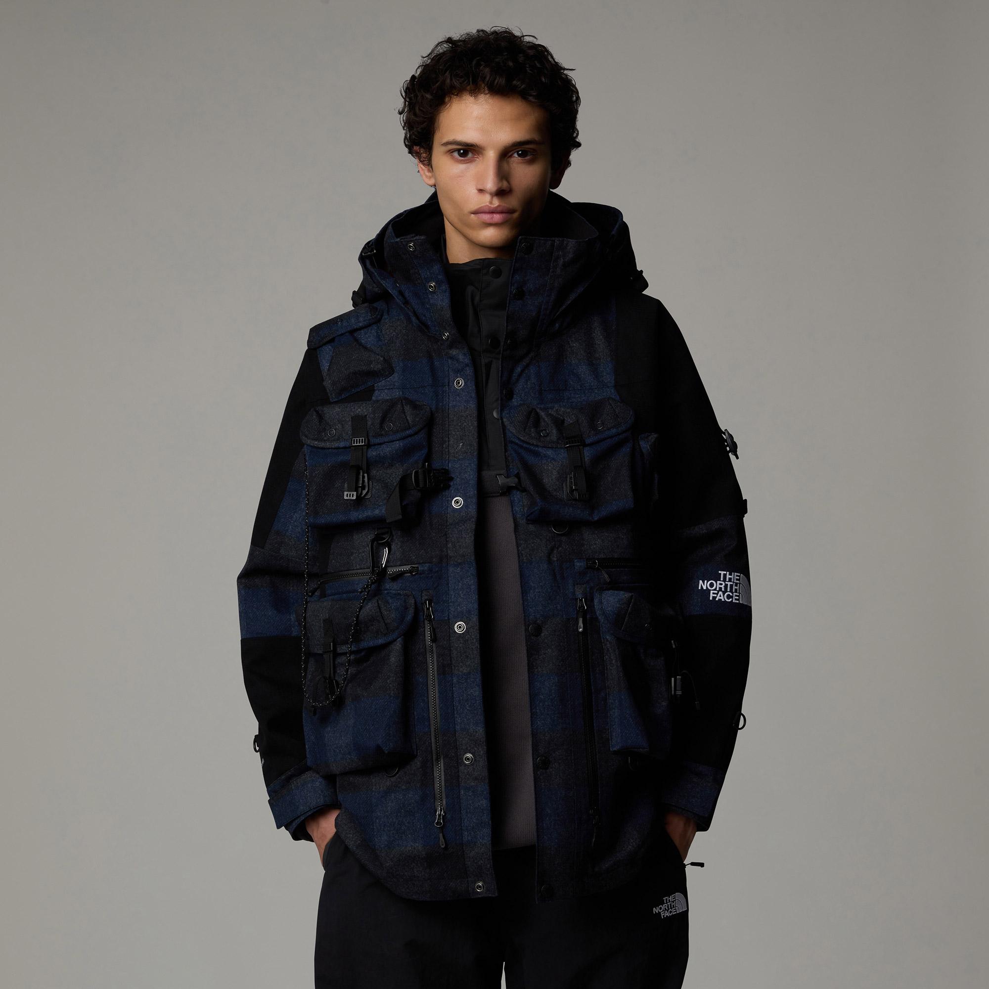 The North Face Yün Benzeri Hardshell Erkek Lacivert Mont