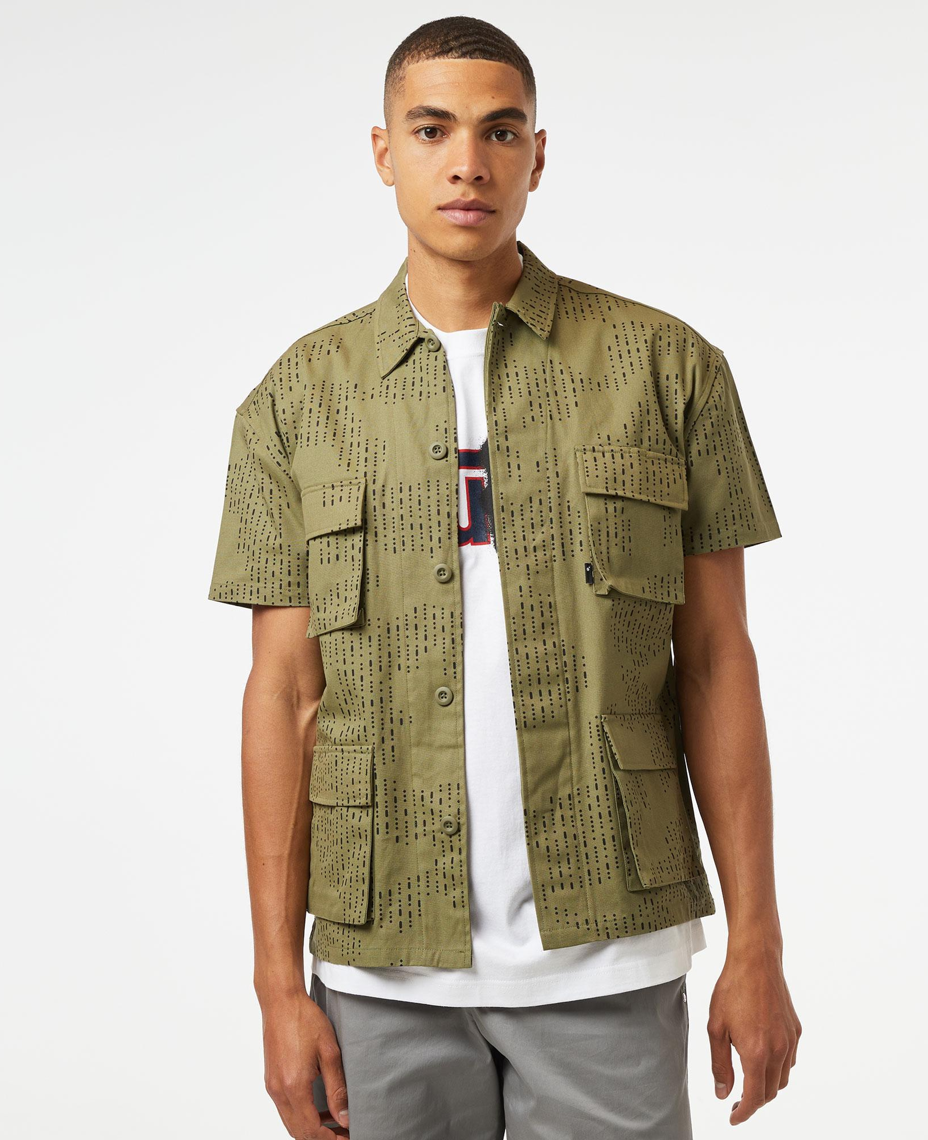 The Hundreds BDU Woven Erkek Turuncu Gömlek