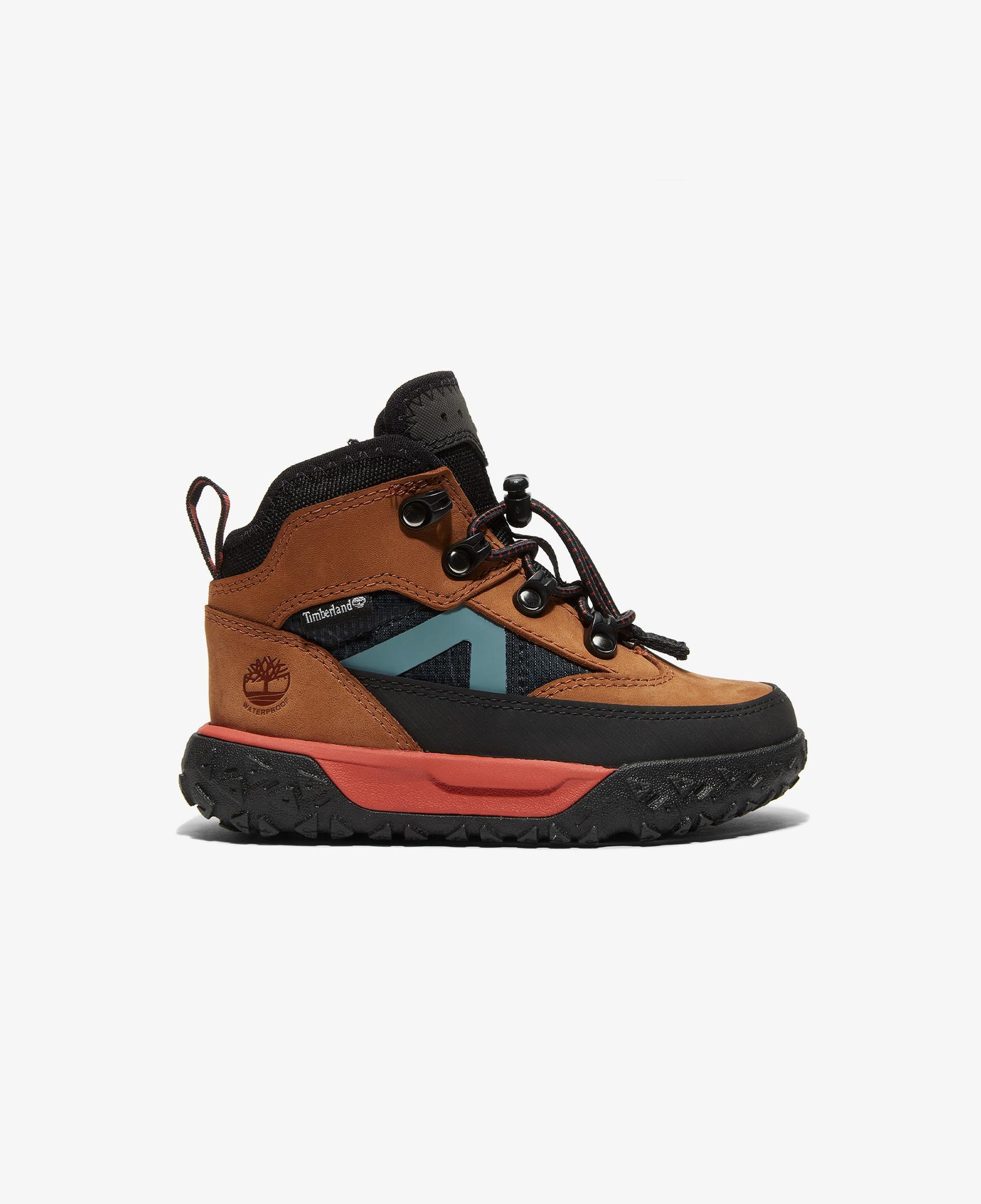 Timberland Mid Lace Up Waterproof Bebek Kahverengi Bot