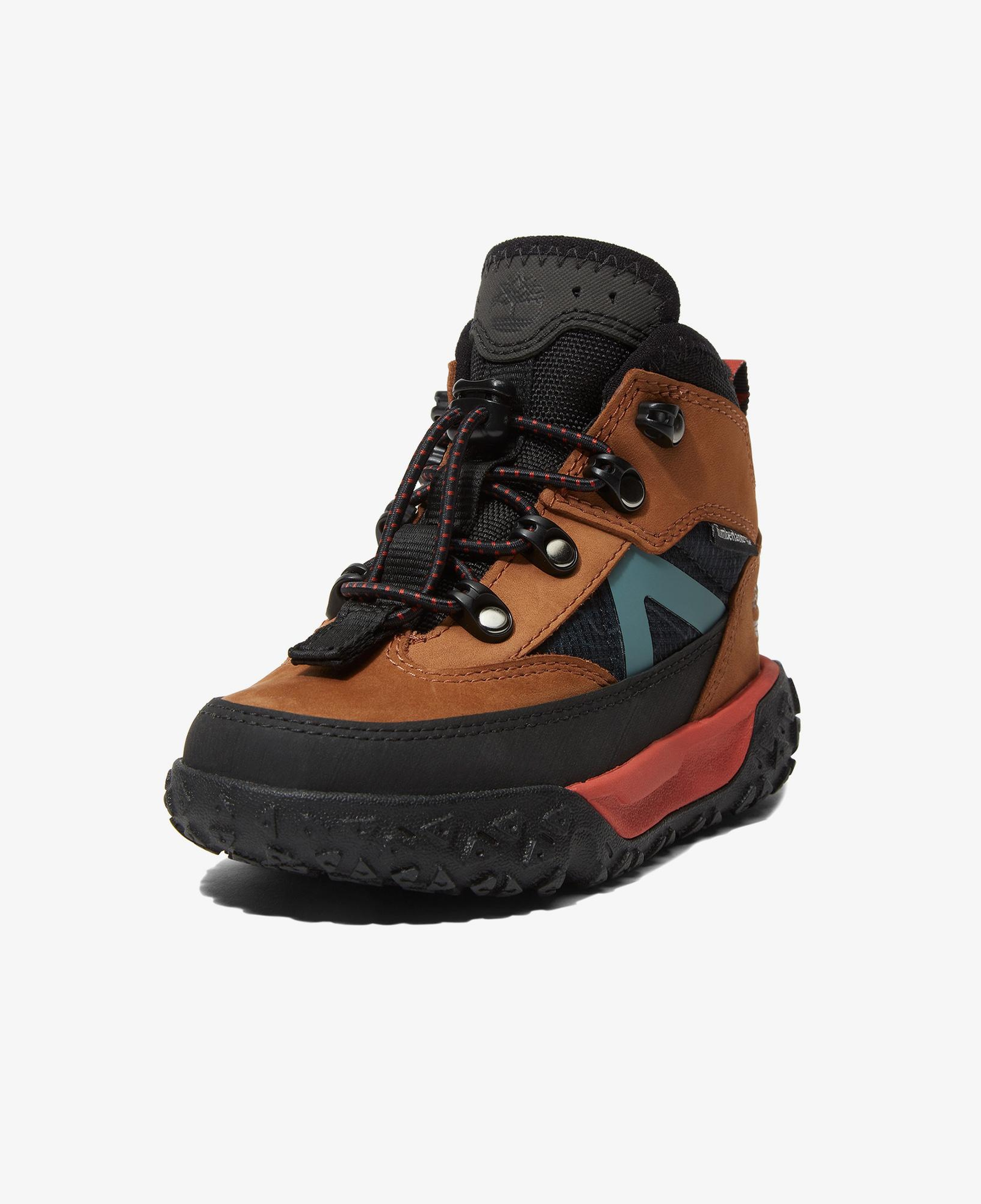 Timberland Mid Lace Up Waterproof Bebek Kahverengi Bot