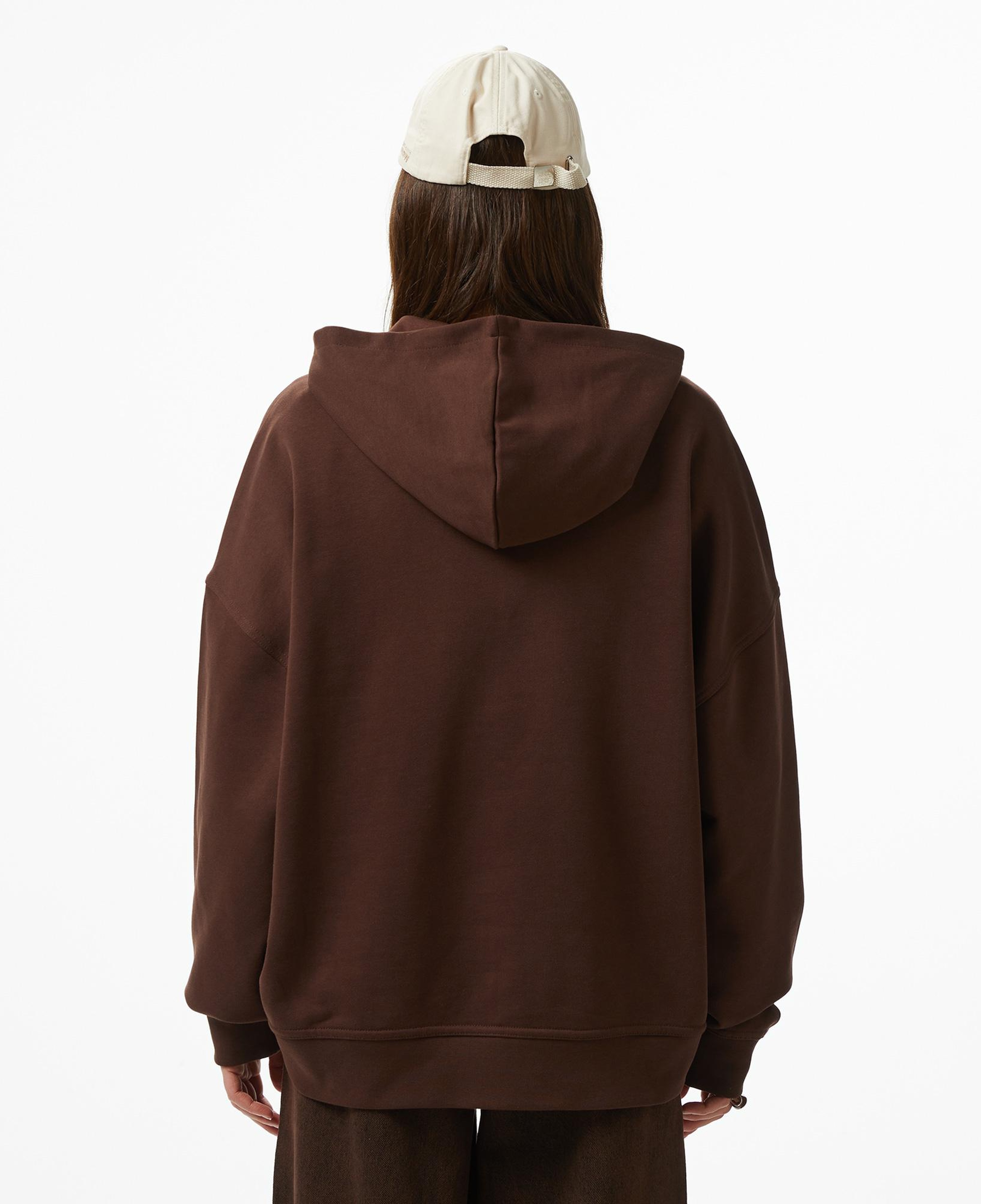 Les Benjamins Regular Fit Kadın Kahverengi Sweatshirt