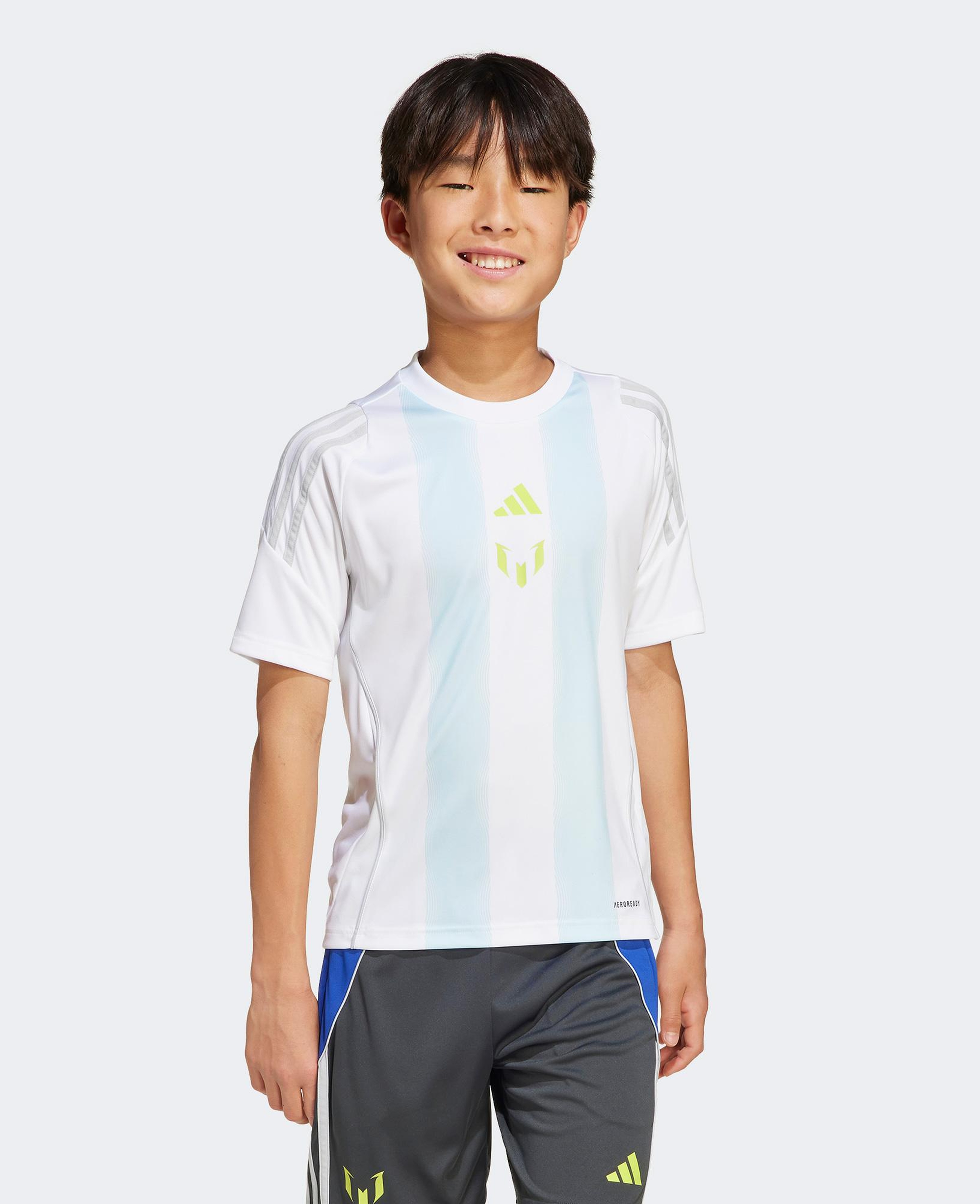 adidas Messi Çocuk Beyaz Forma