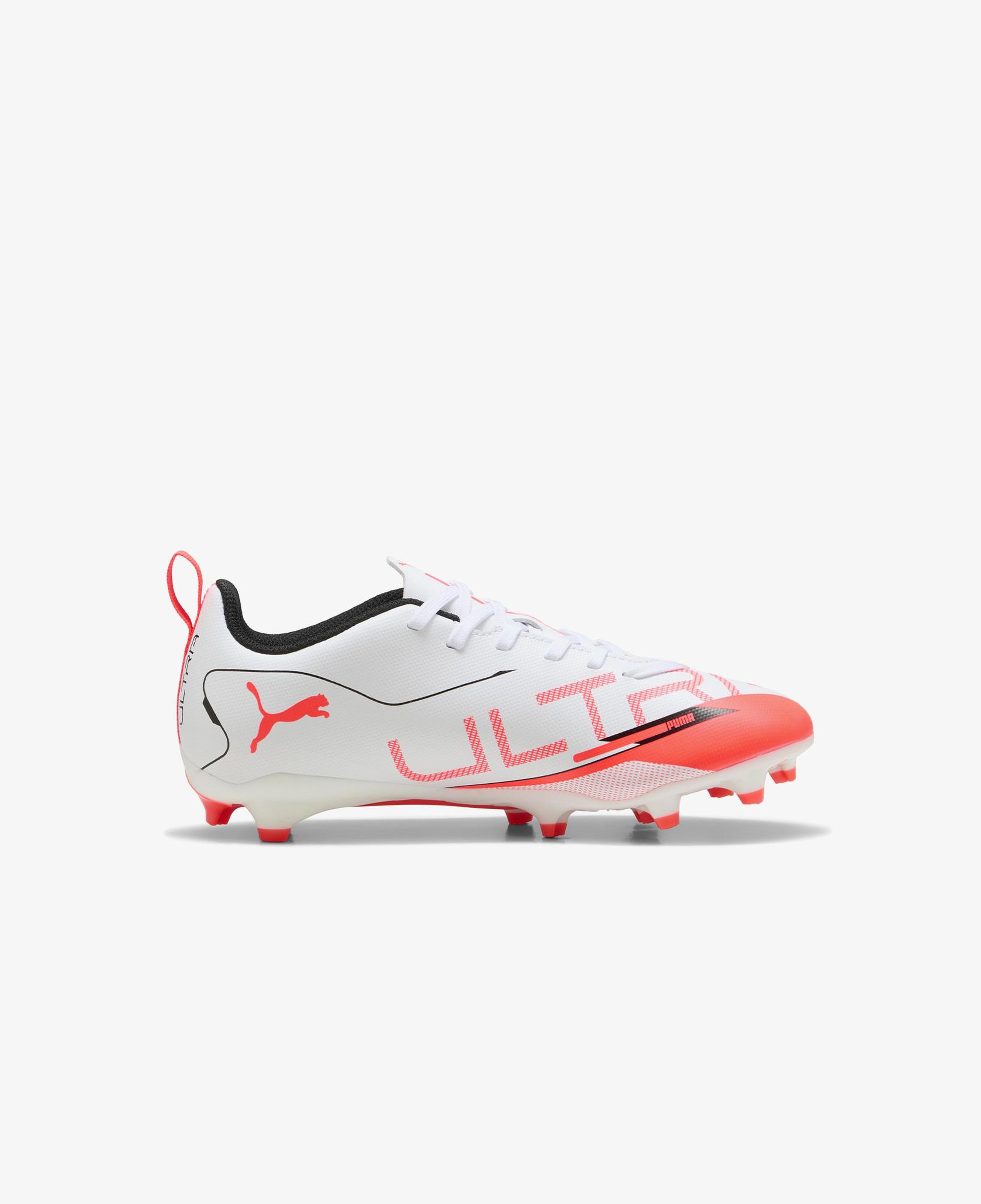 Puma Ultra 5 Play Fg/Ag Jr Çocuk Beyaz Krampon
