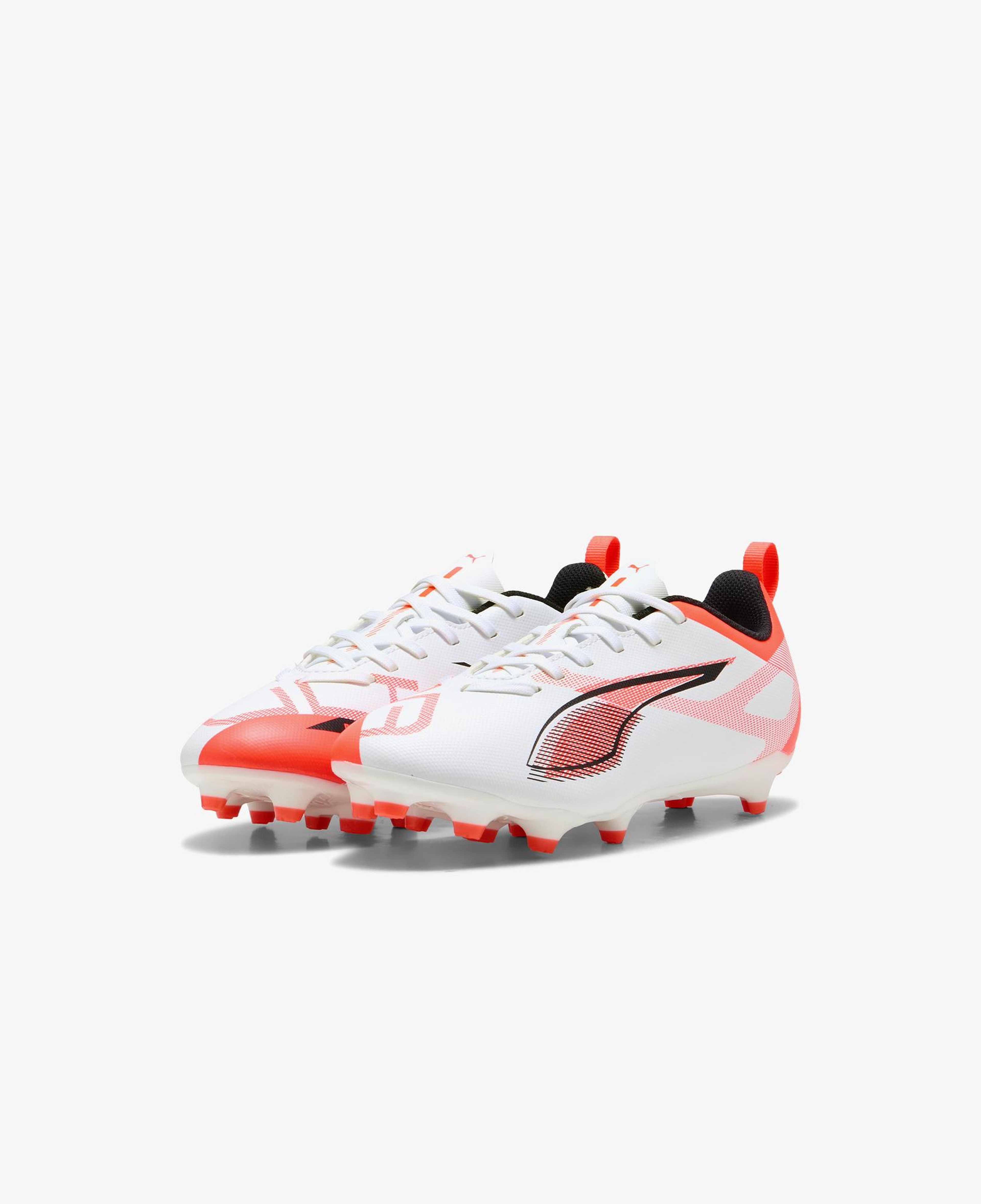 Puma Ultra 5 Play Fg/Ag Jr Çocuk Beyaz Krampon