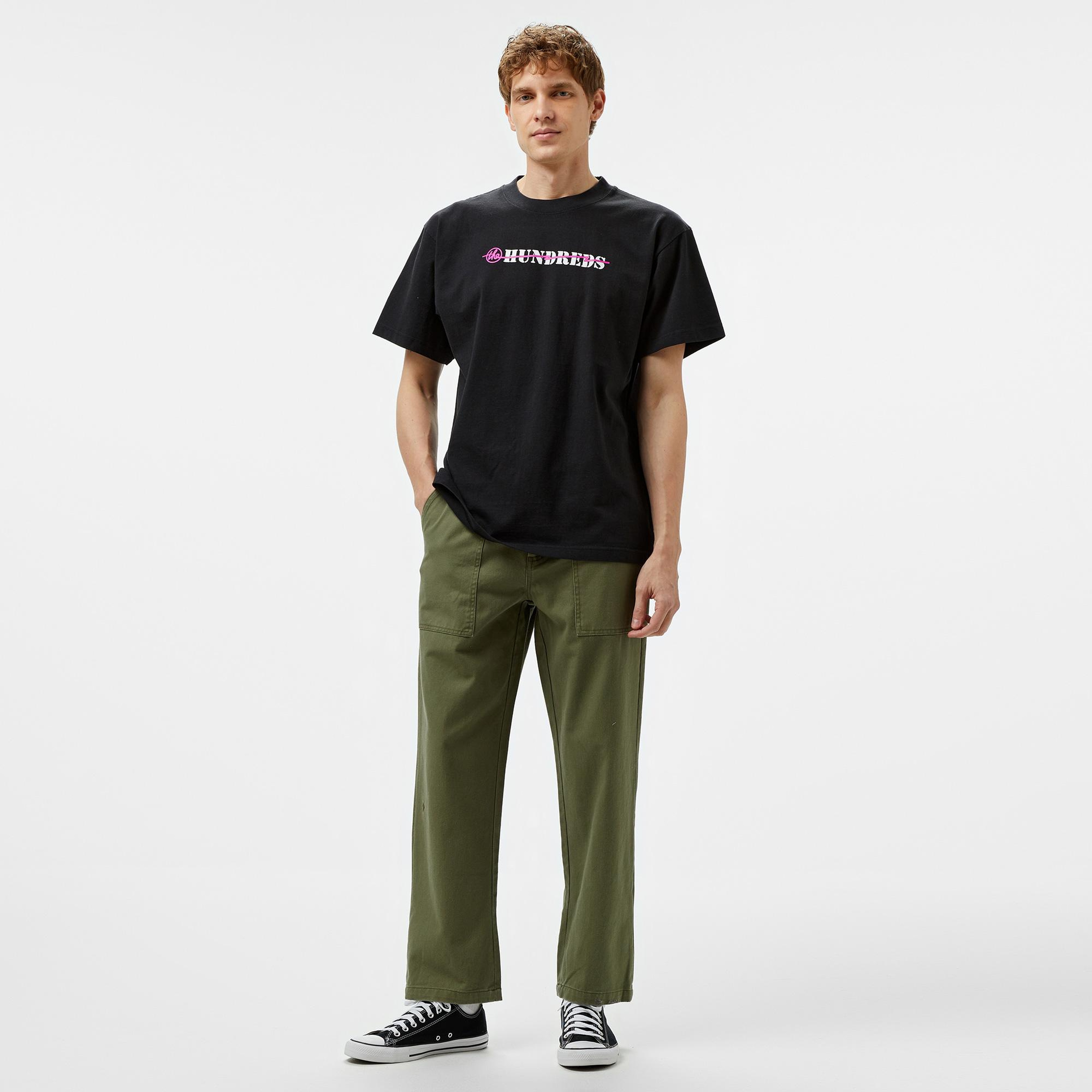 The Hundreds Where Bar Erkek Siyah T-Shirt